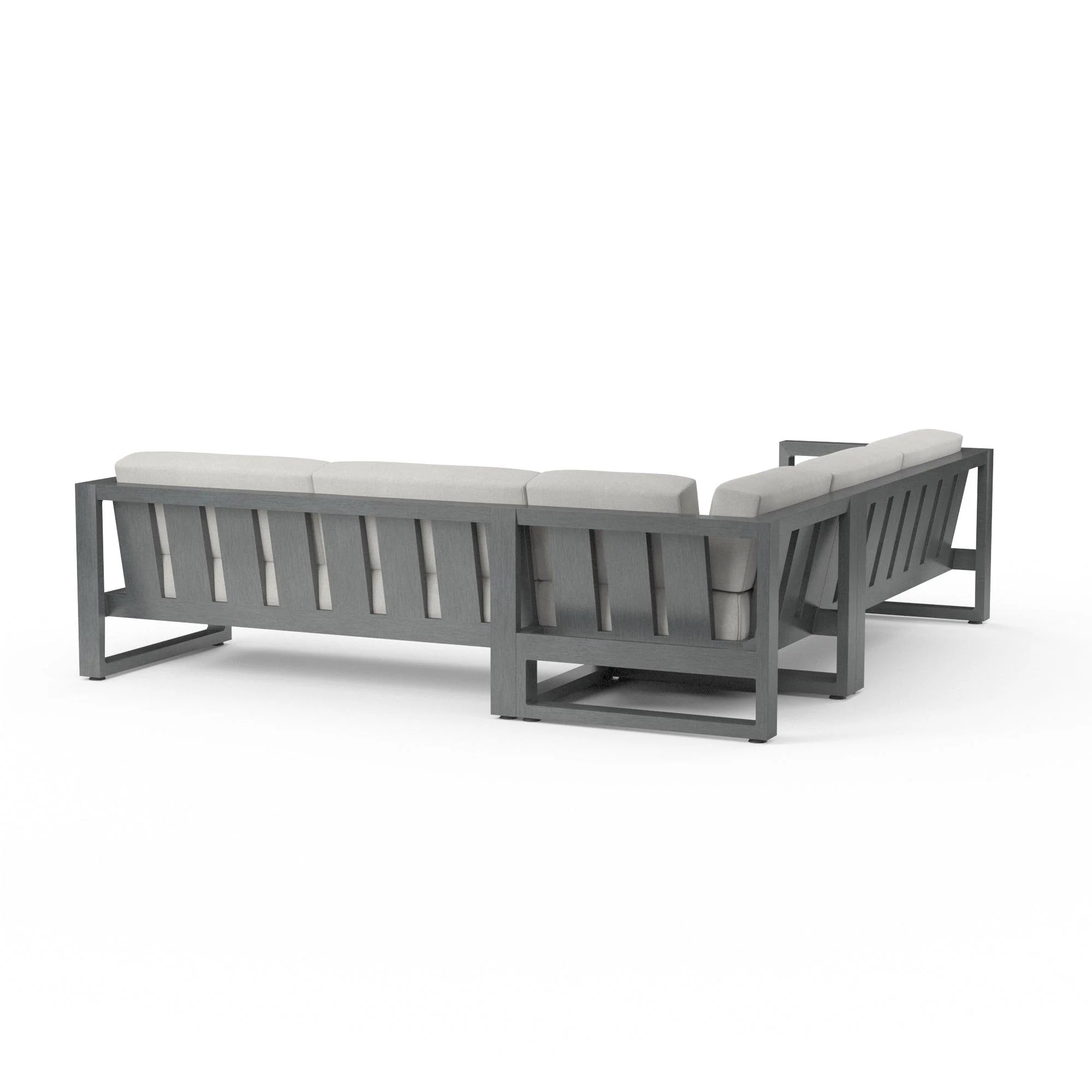 Redondo Sectional in Cast Silver, No Welt - Image 3