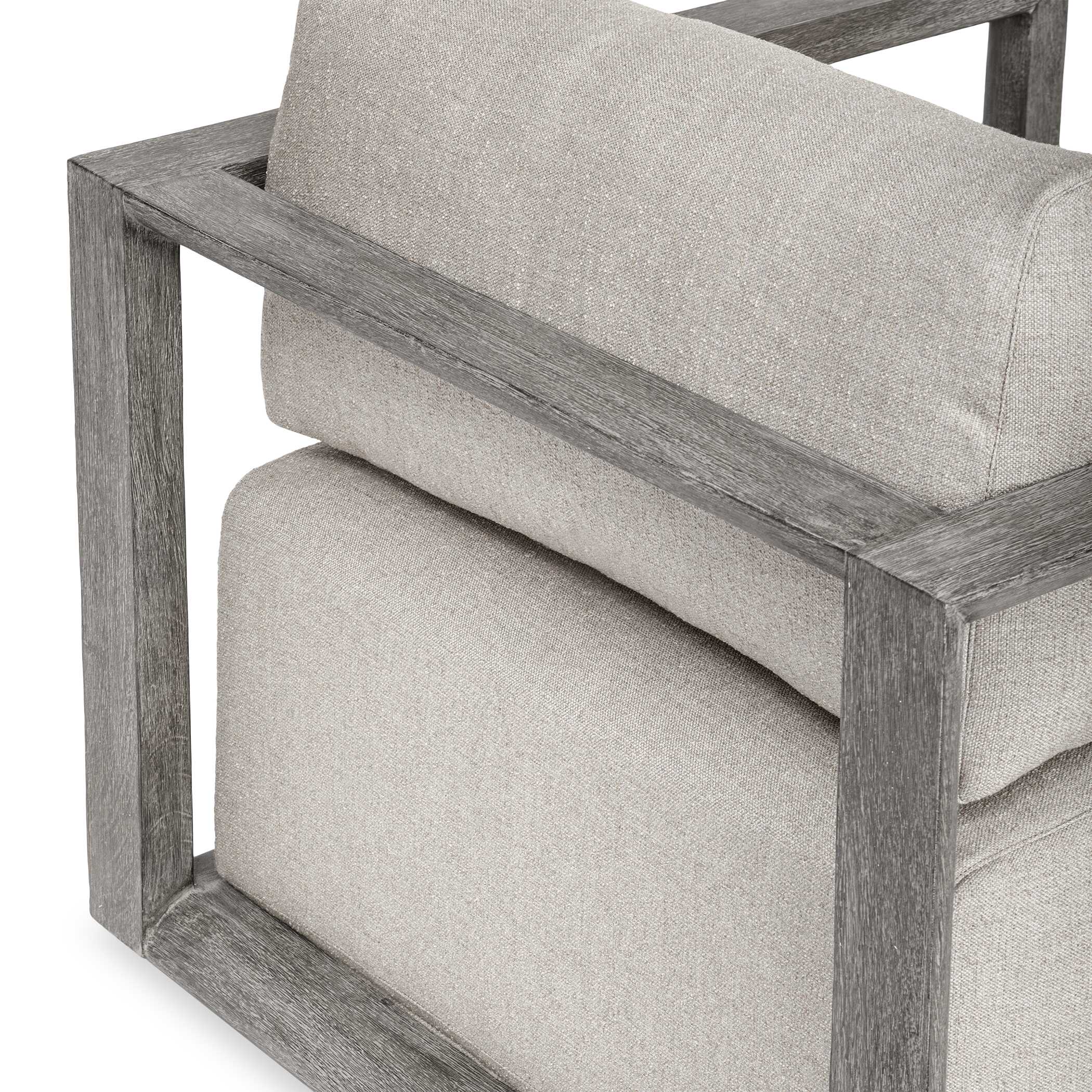 Remsen Outdoor Weathered Gray/Dove Lounge Chair - Image 7