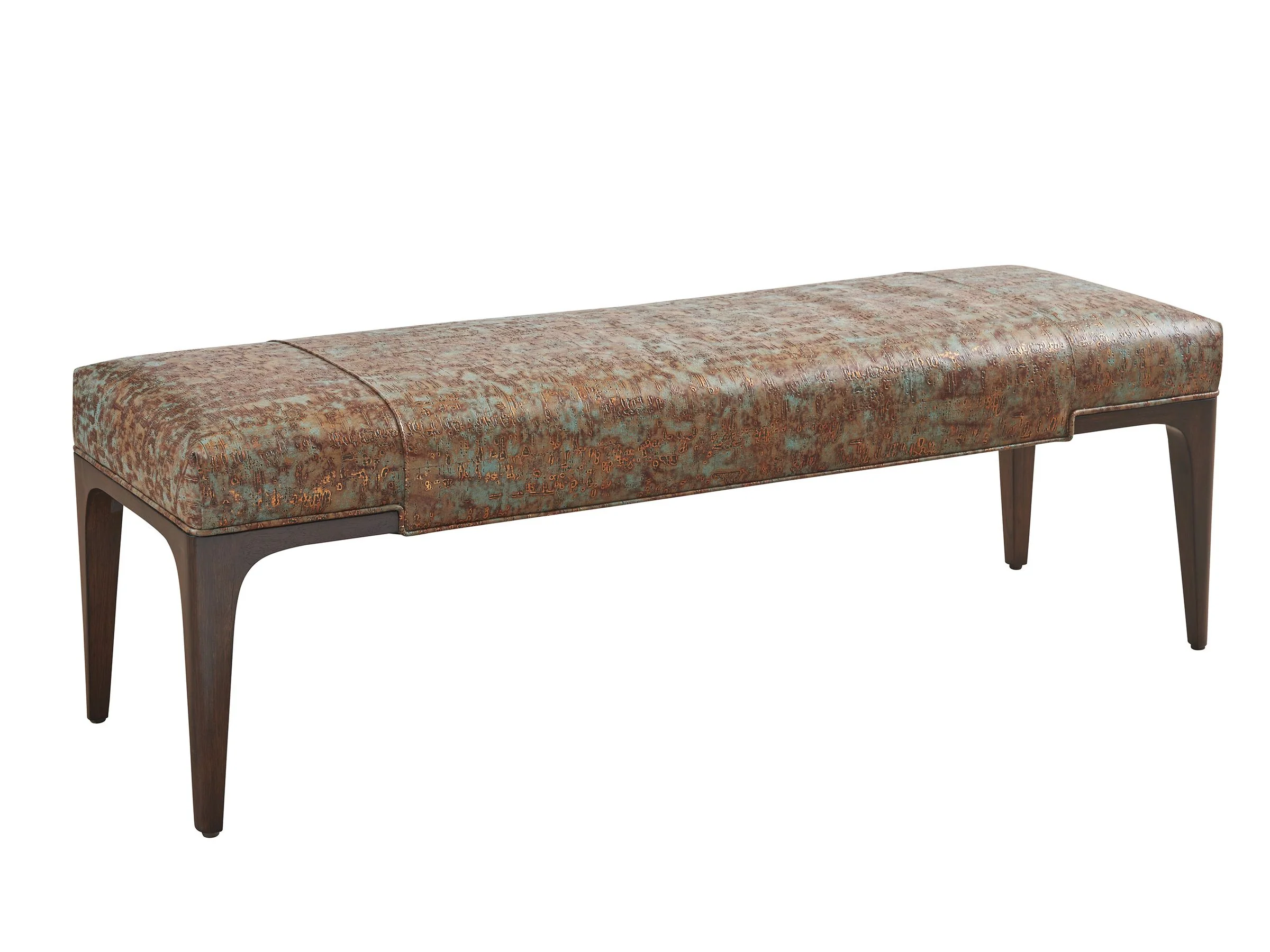 Rendezvous Savile Leather Bench