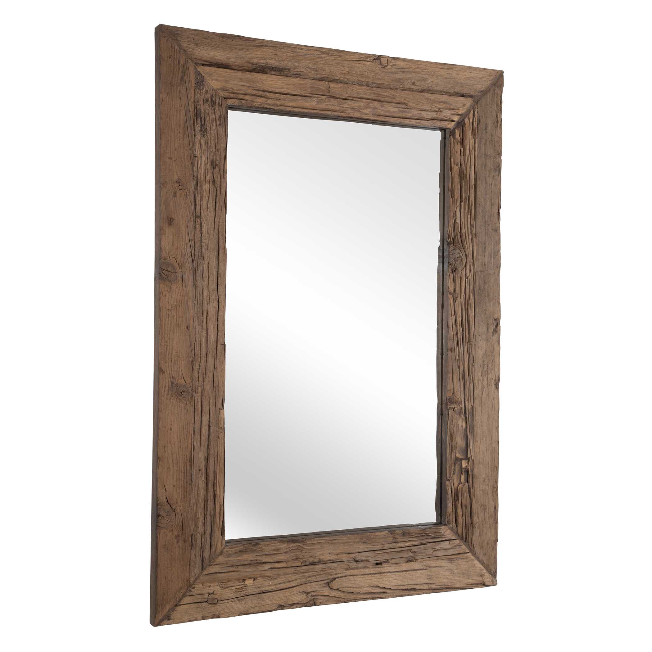 Rennick Large Reclaimed Pine Mirror - Image 4