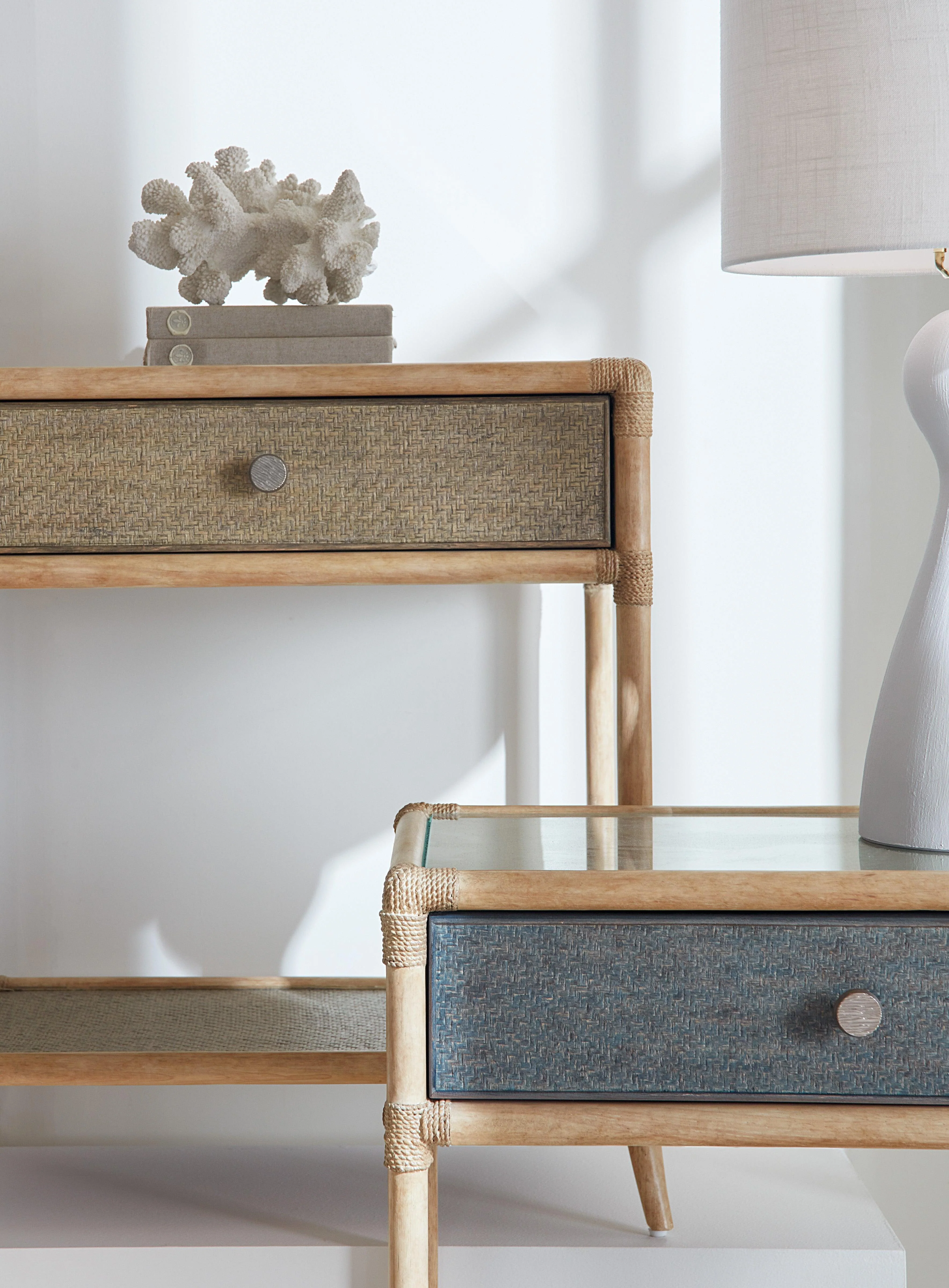 Retreat Pole Rattan Bedside Table - Image 5