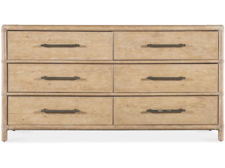Retreat Pole Rattan Dresser - Image 3