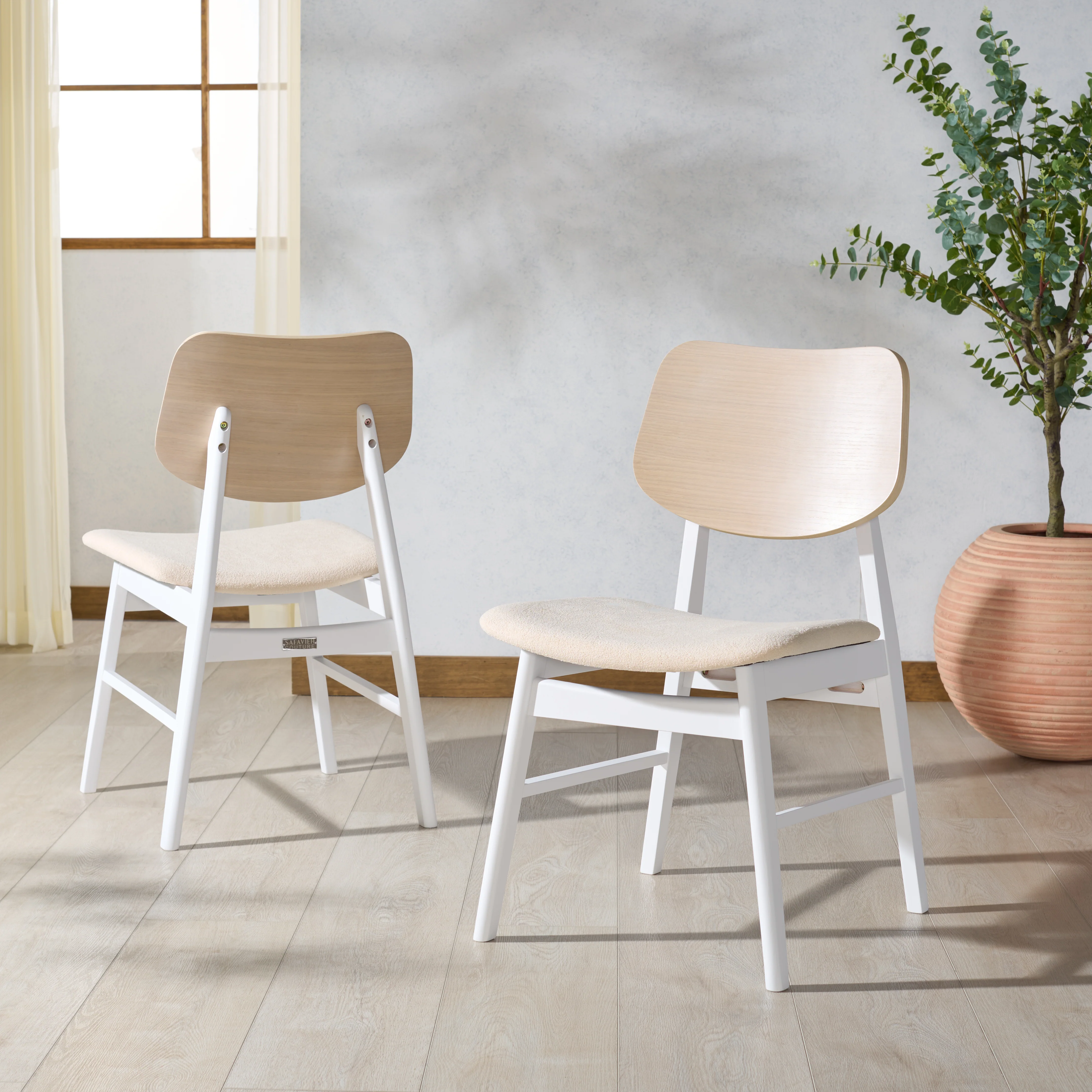 Rhonda Wood Mid-Century Dining Chair - Set of 2 - Image 13