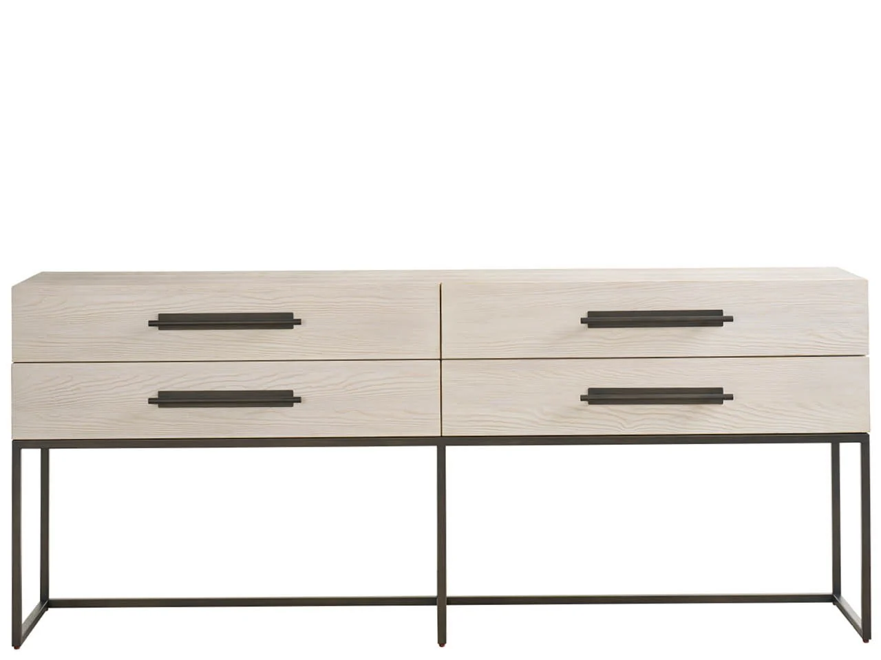 River Rock Metal Base Console - Image 3