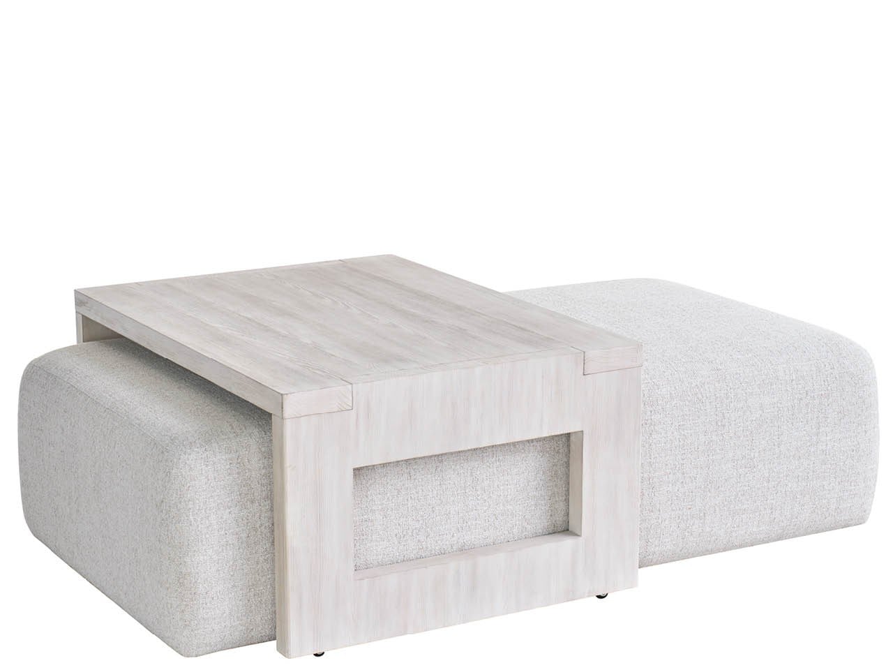River Rock Nesting Cocktail Ottoman - Image 3