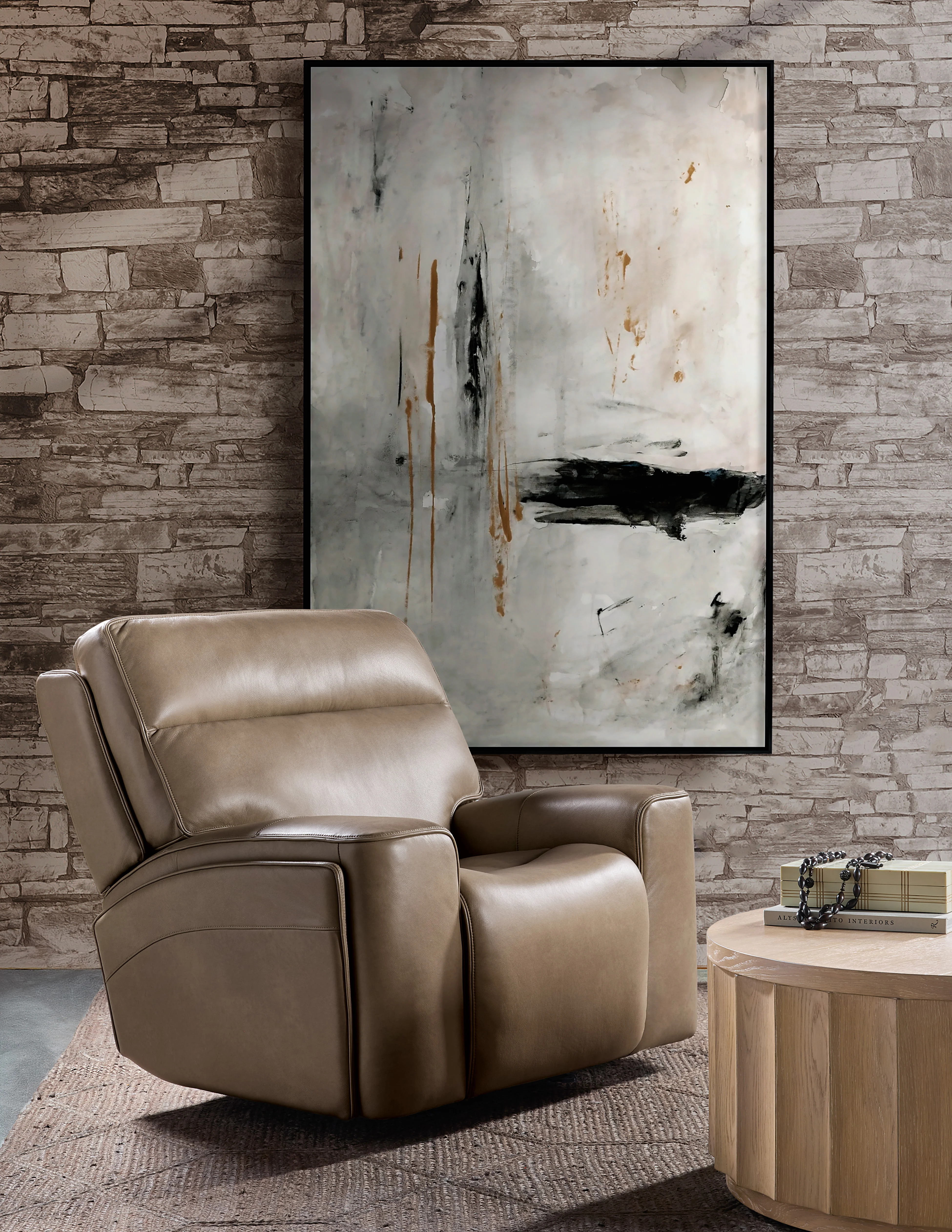 Riverton Power Gliding Recliner with Power Headrest and Lumbar - Image 6