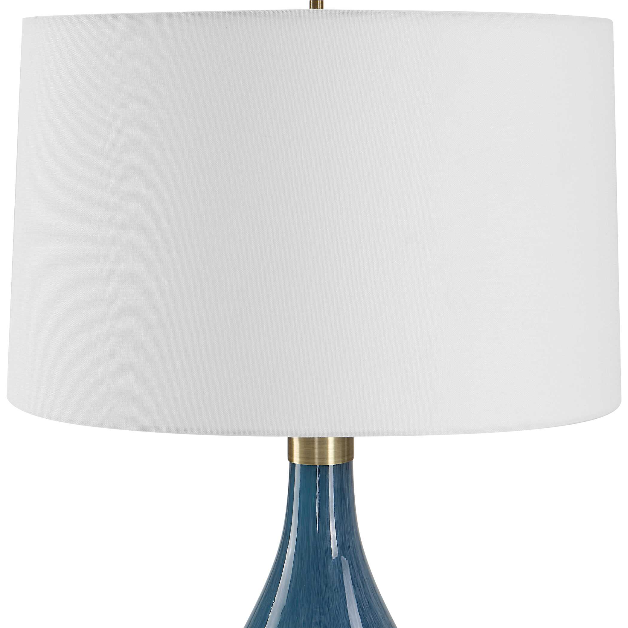 Riviera Art Glass Table Lamp - Image 5