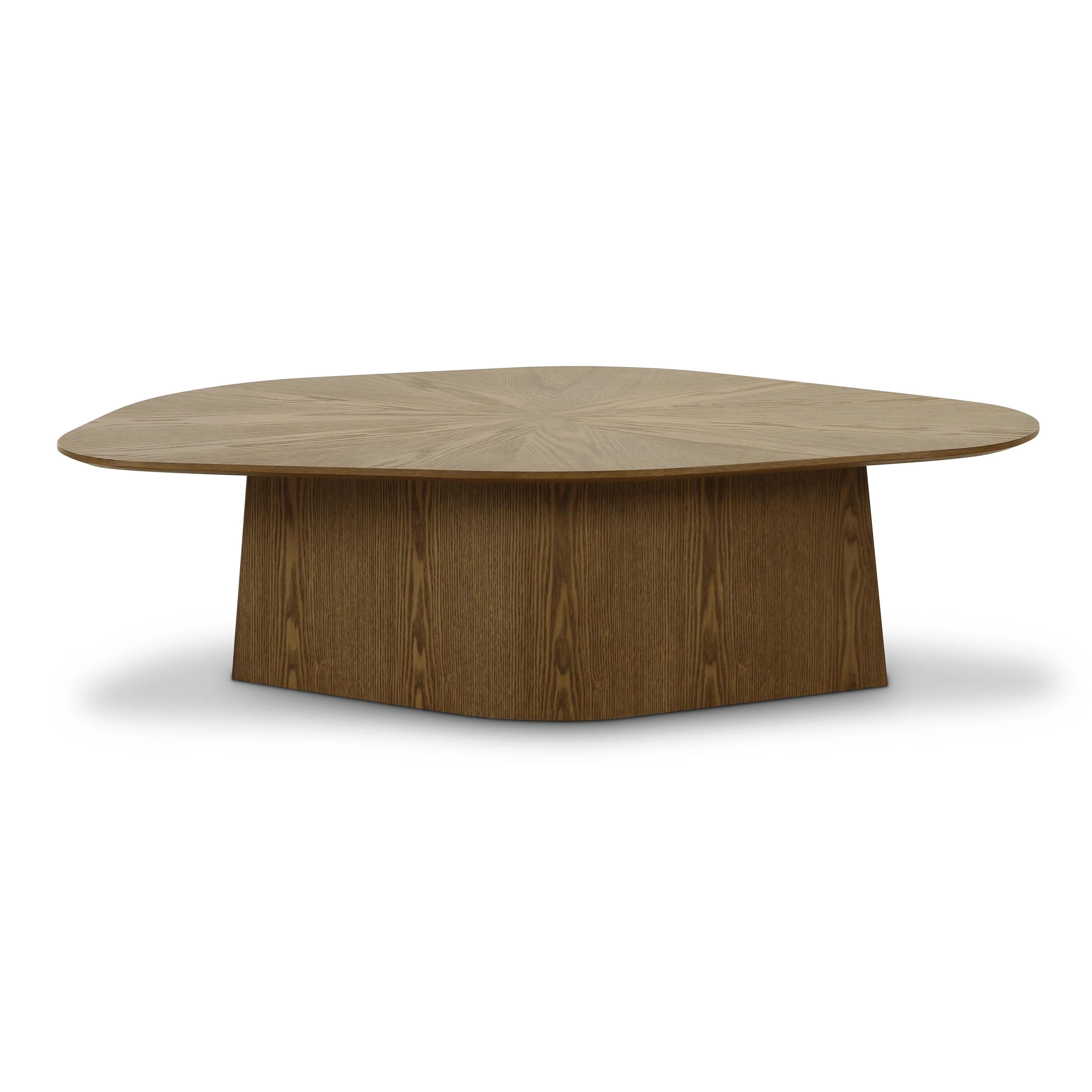 Roche 48" Ash Geometric Coffee Table - Image 9