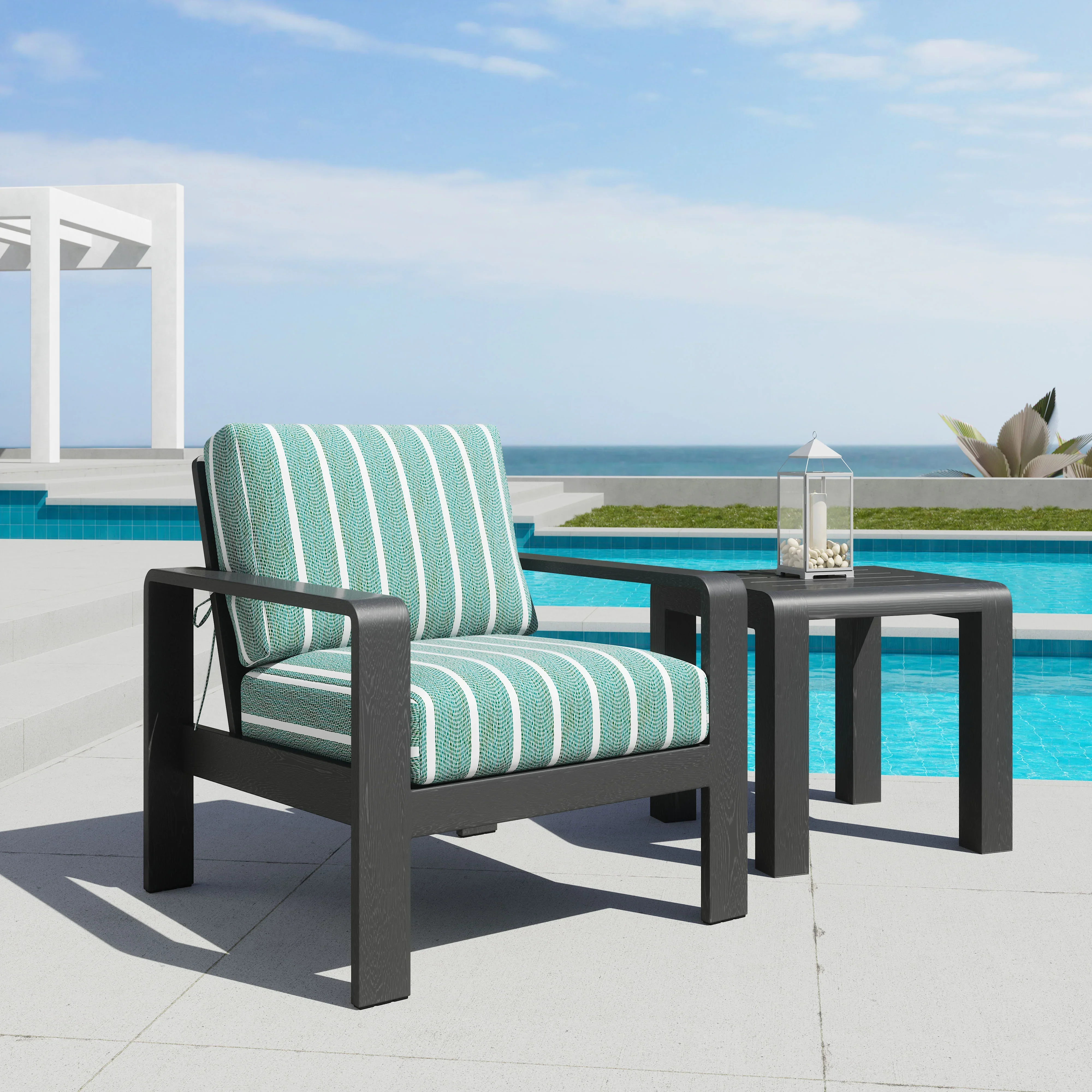 Rolig Armchair Green - Image 2