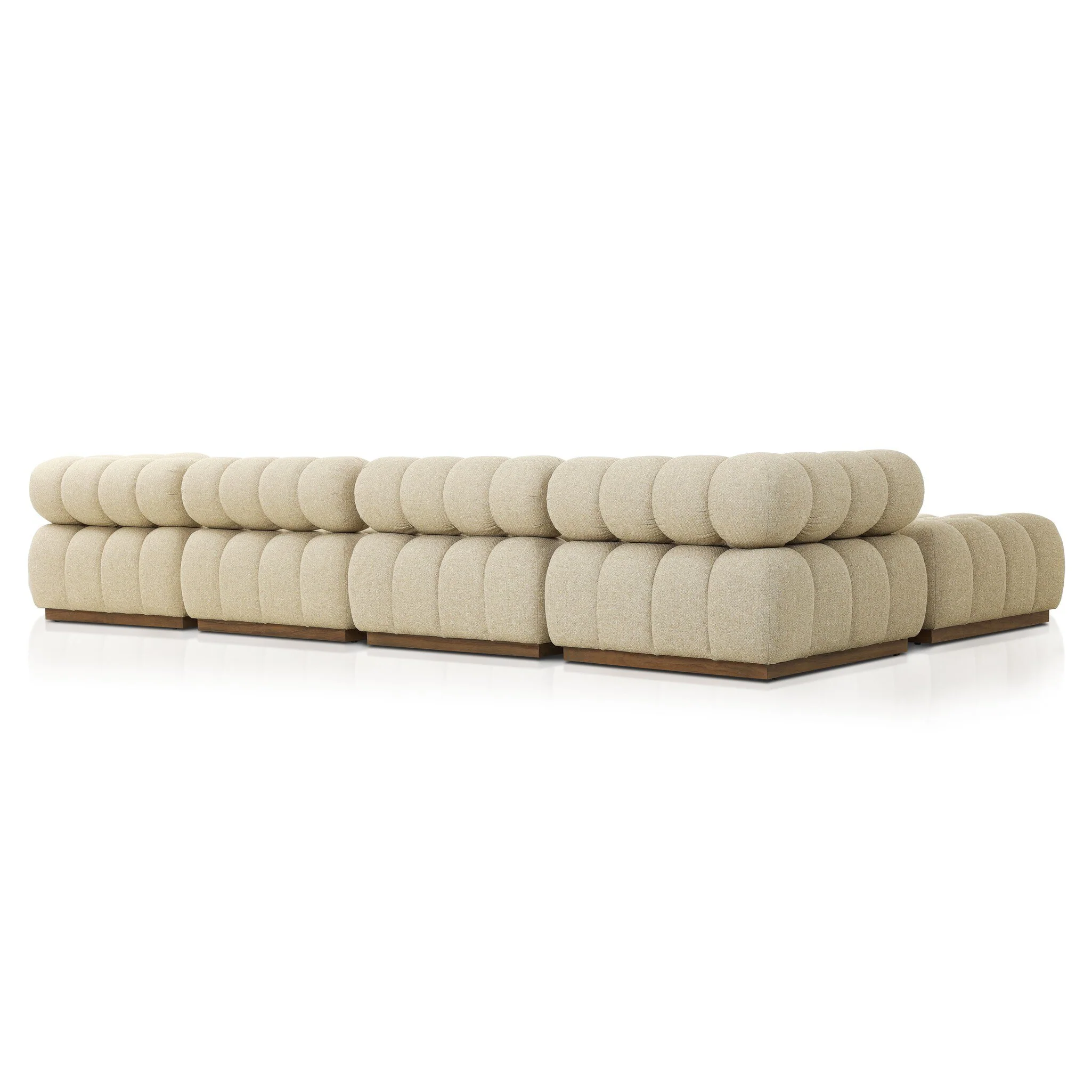 Roma Outdoor 4-Piece Sectional - Image 13