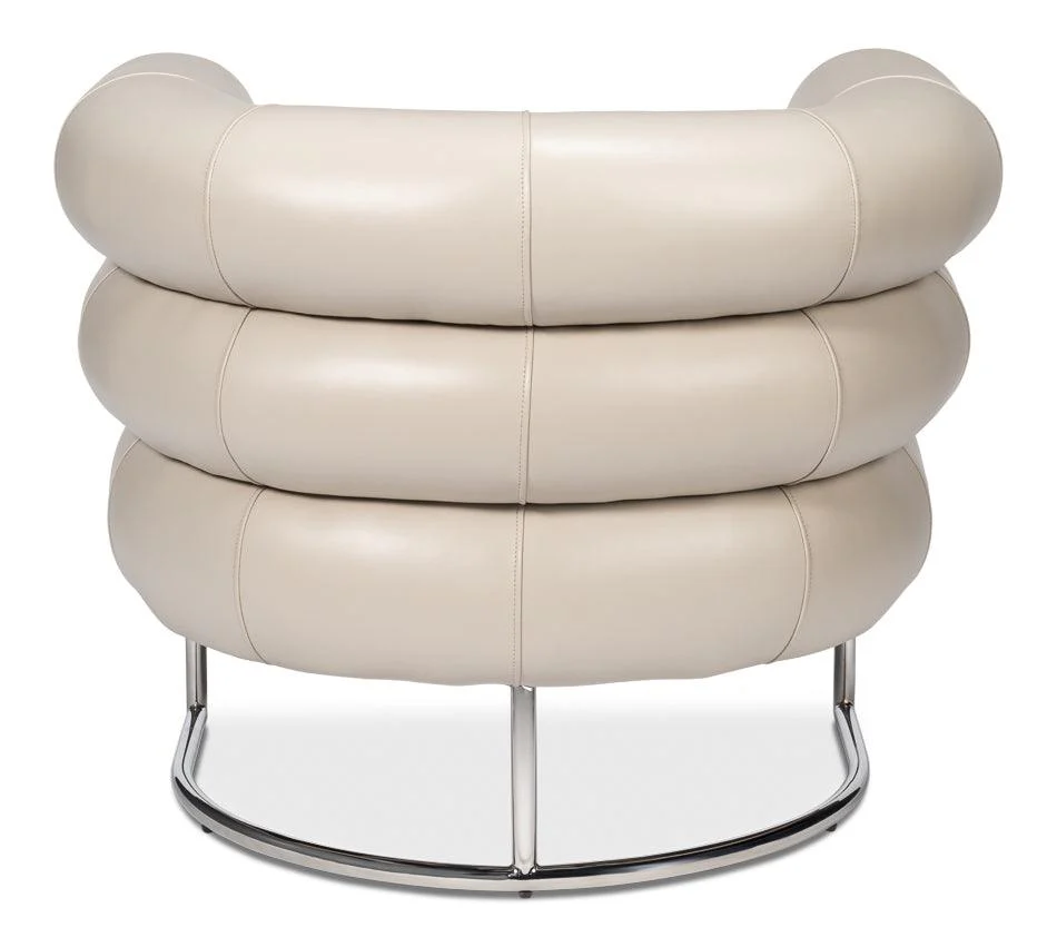 Rondo Occasional Leather Chair - Image 4