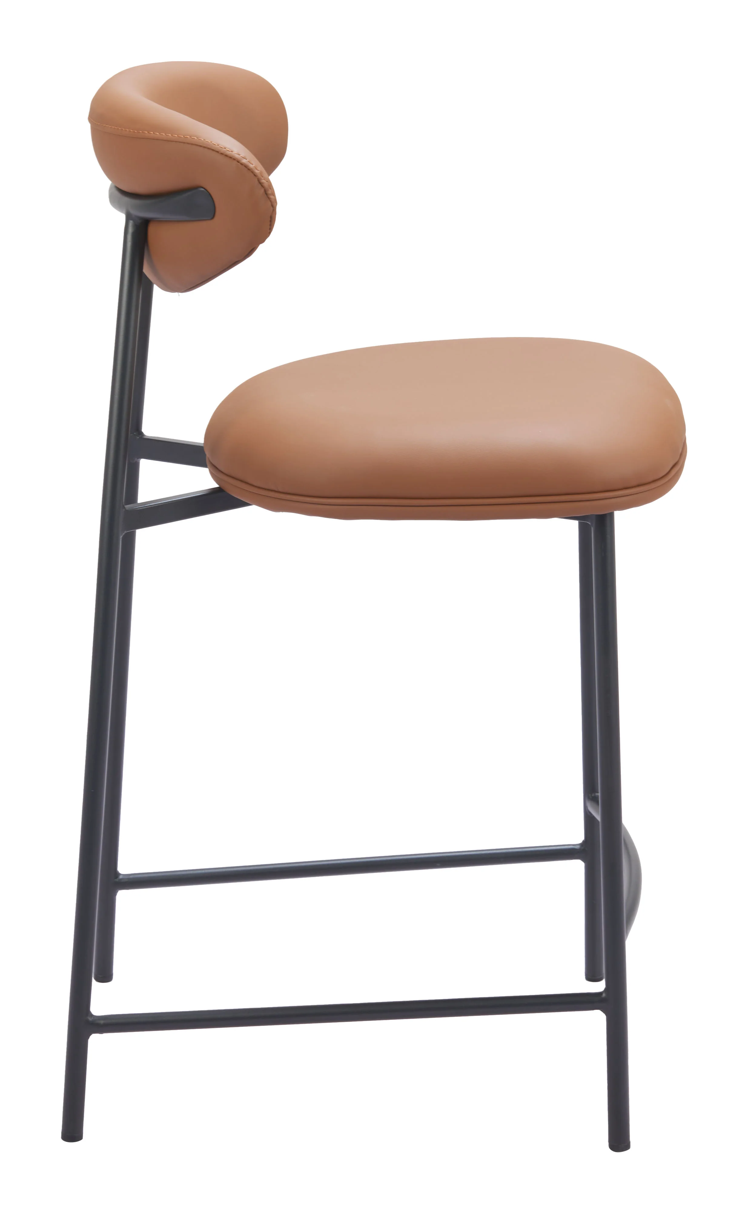 Rorun Counter Stool (Set of 2) Brown - Image 2