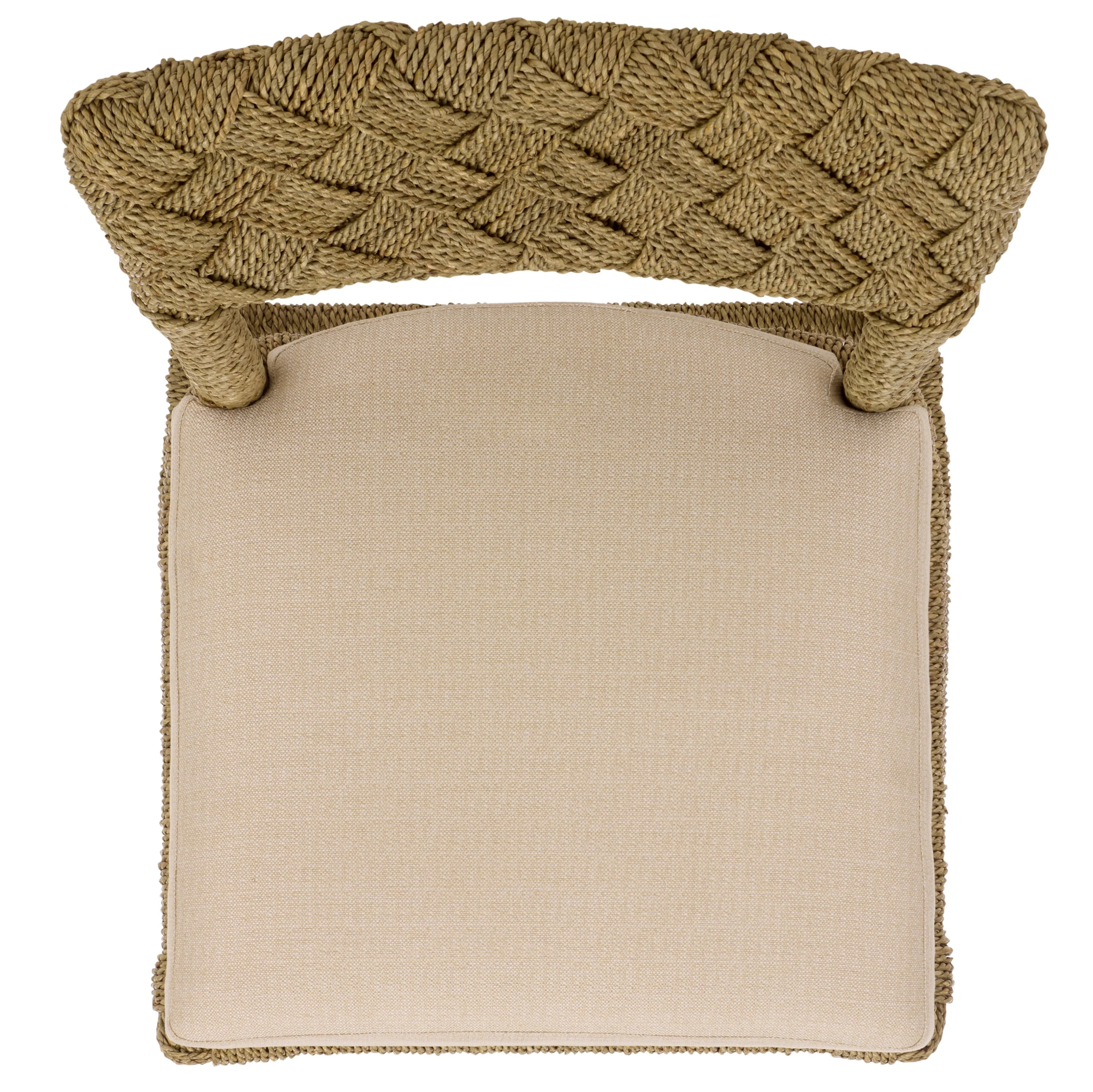 Rosemarie Woven Seagrass Counter Stool - Image 9