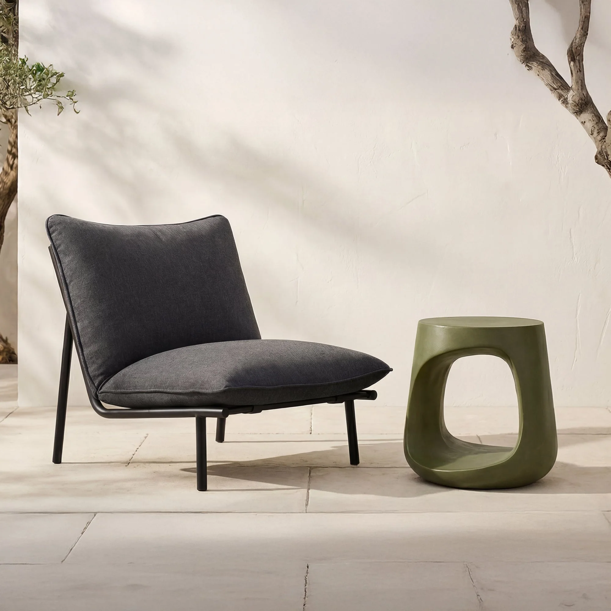 Rothko Outdoor Stool - Image 13