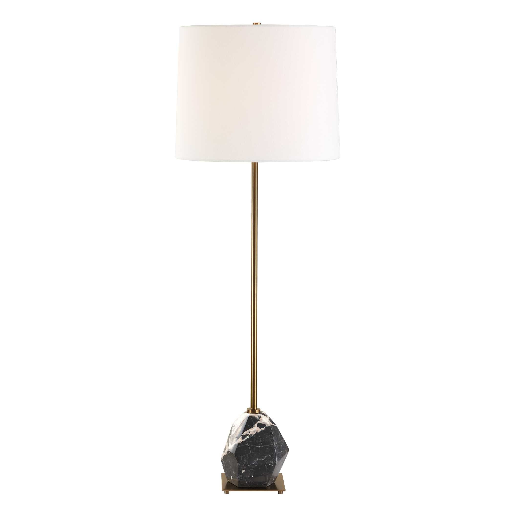 Rowland Panda Marble Buffet Lamp - Image 5