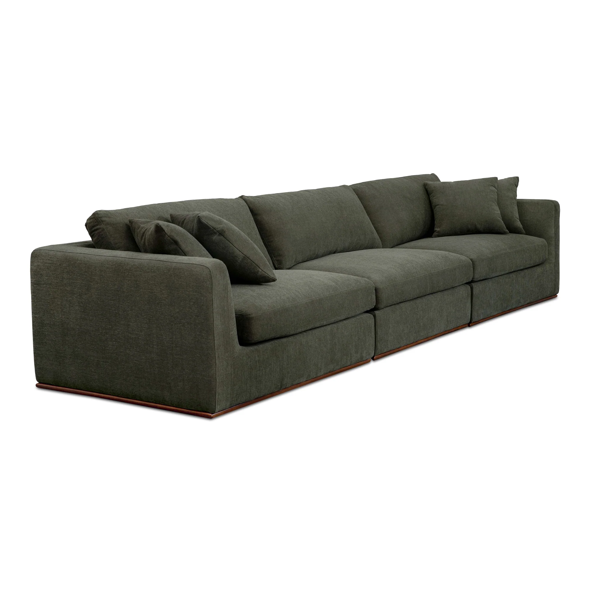 Rue Modular Sofa Dark Green - Image 3