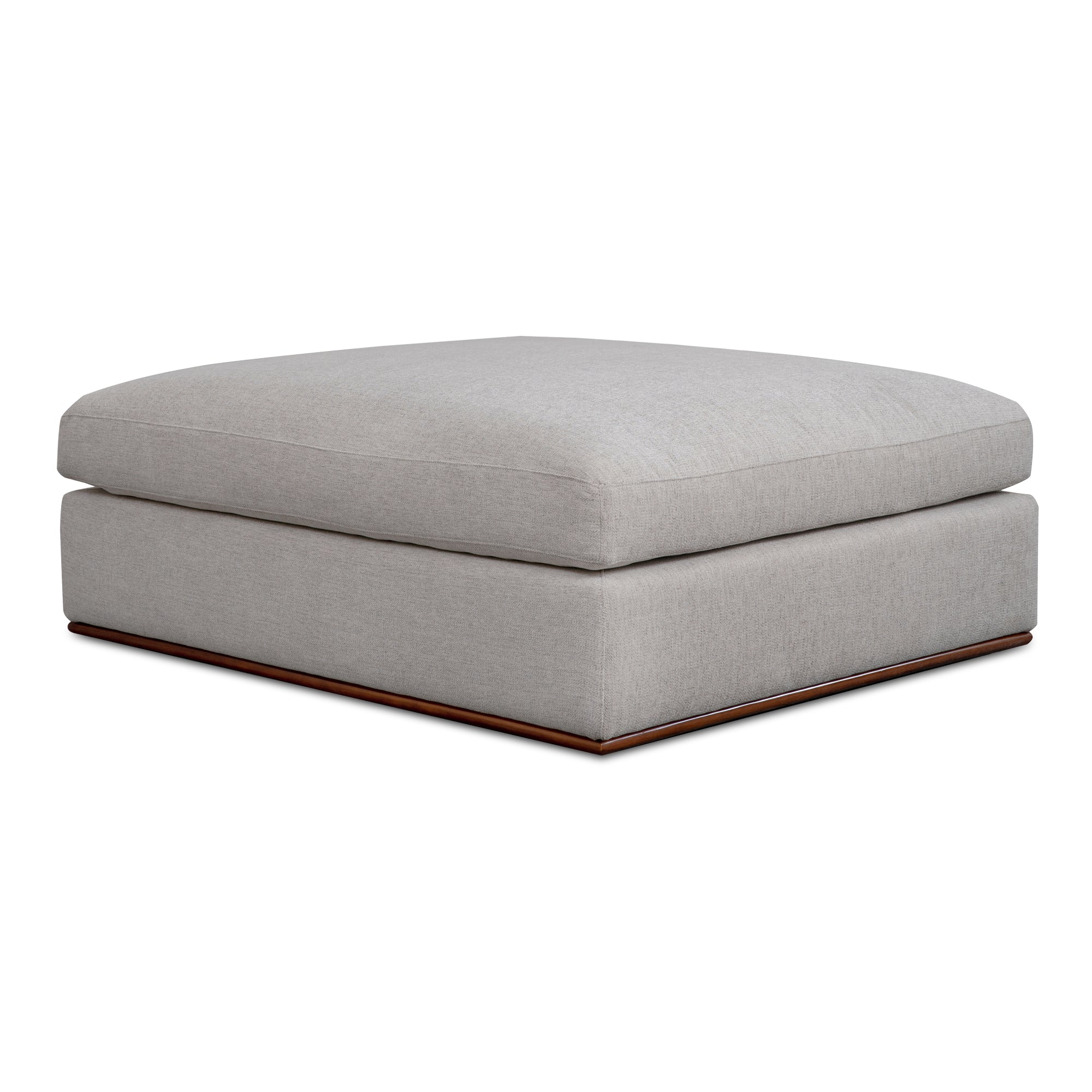 Rue Ottoman Flecked Grey - Image 4