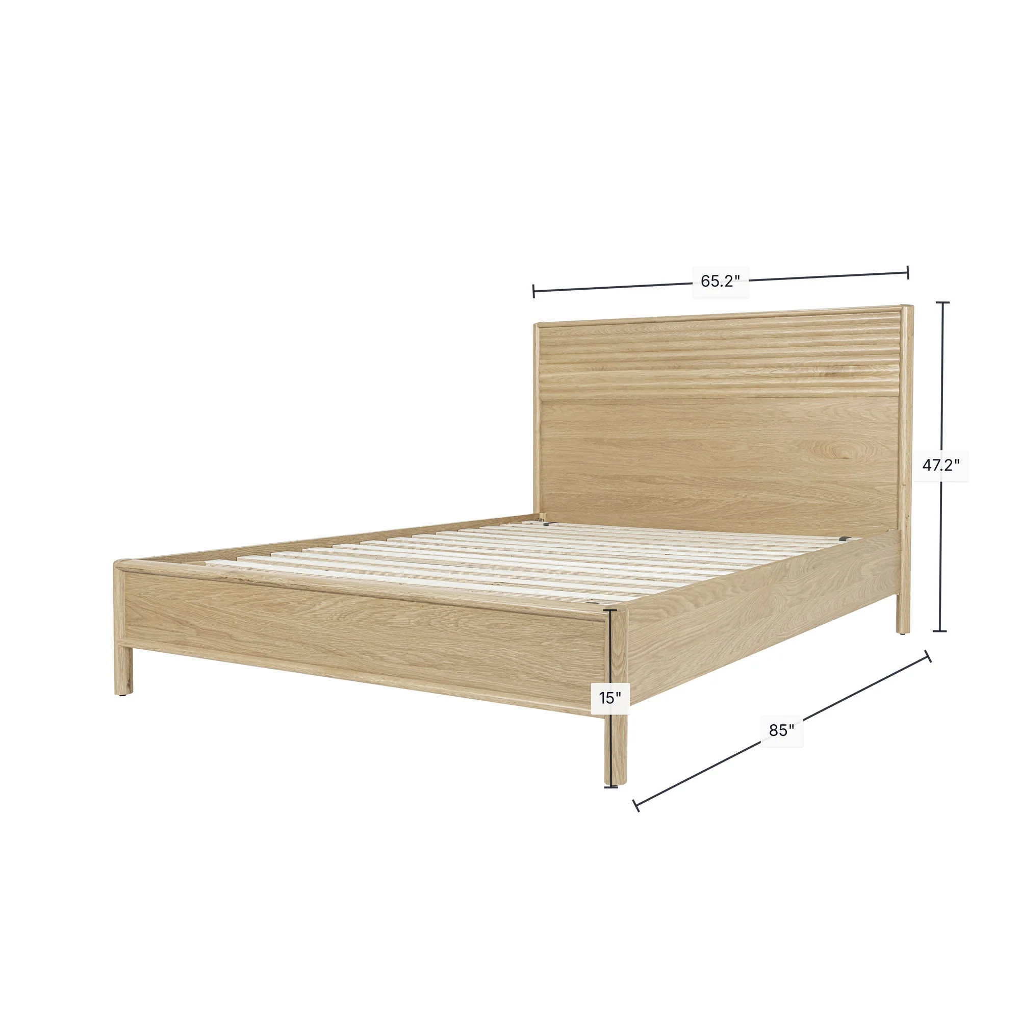 Runway Bed - Light Oak - Image 14