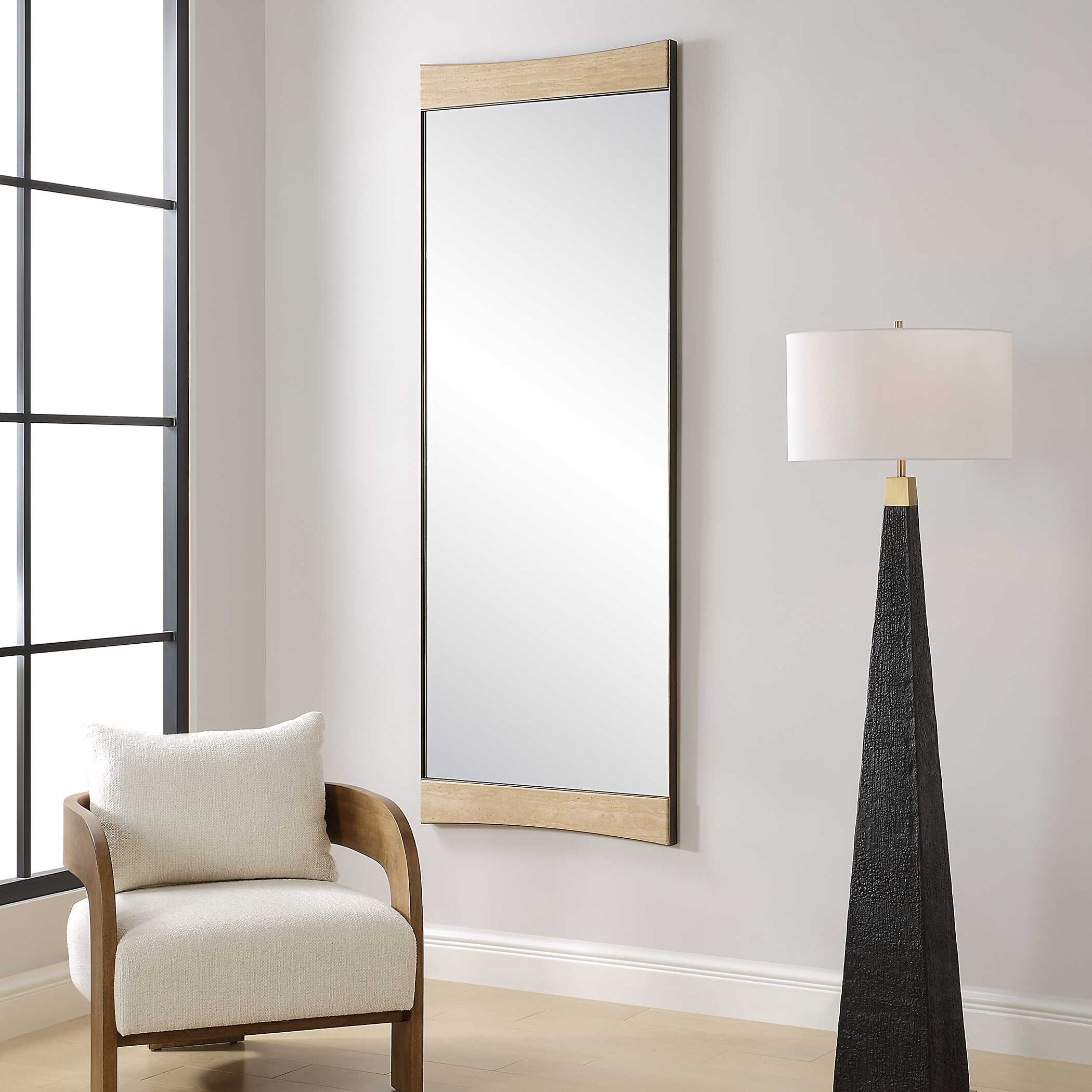 Russo Oversized Modern Mirror - Image 3
