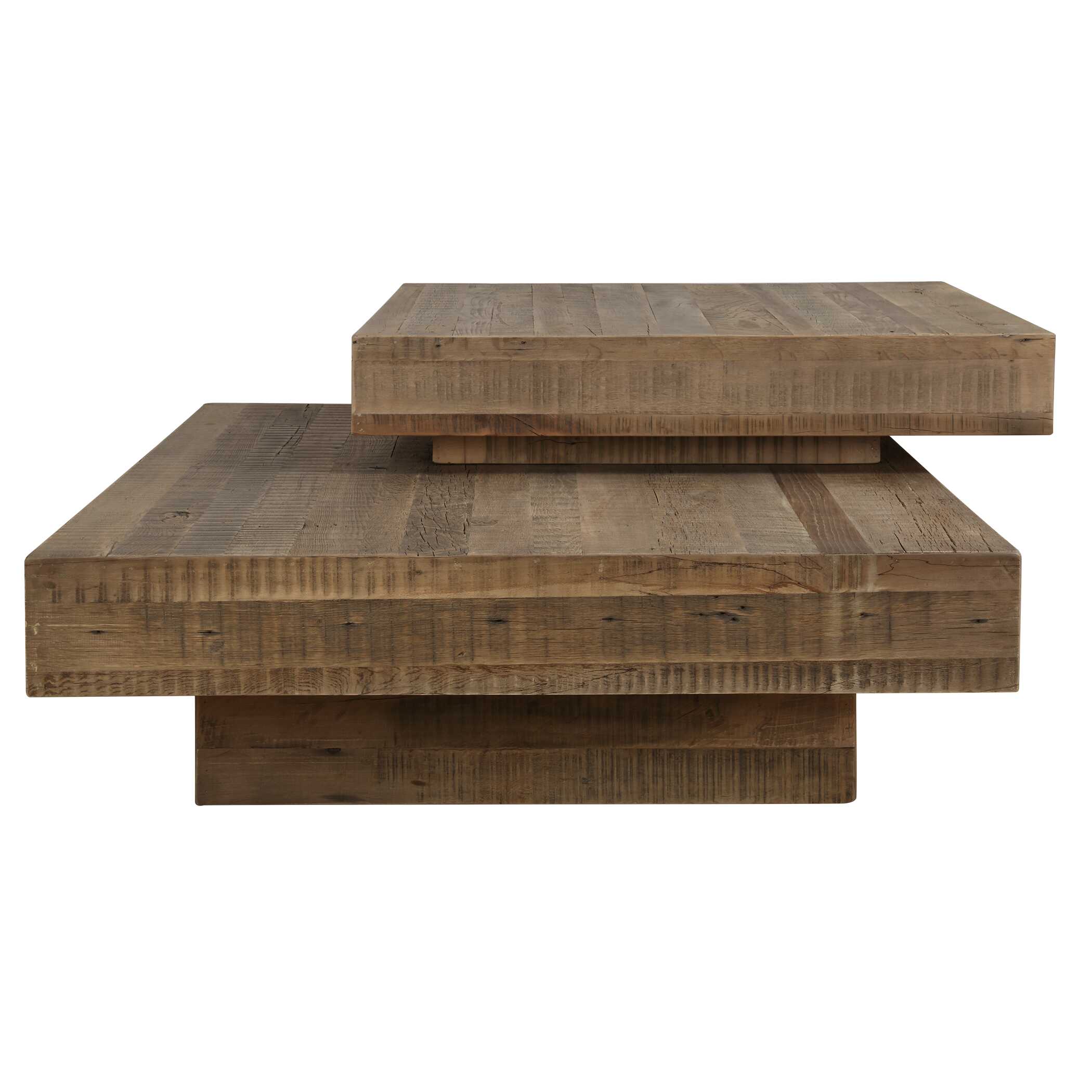 Rustic Planes Modern Coffee Table - Image 6