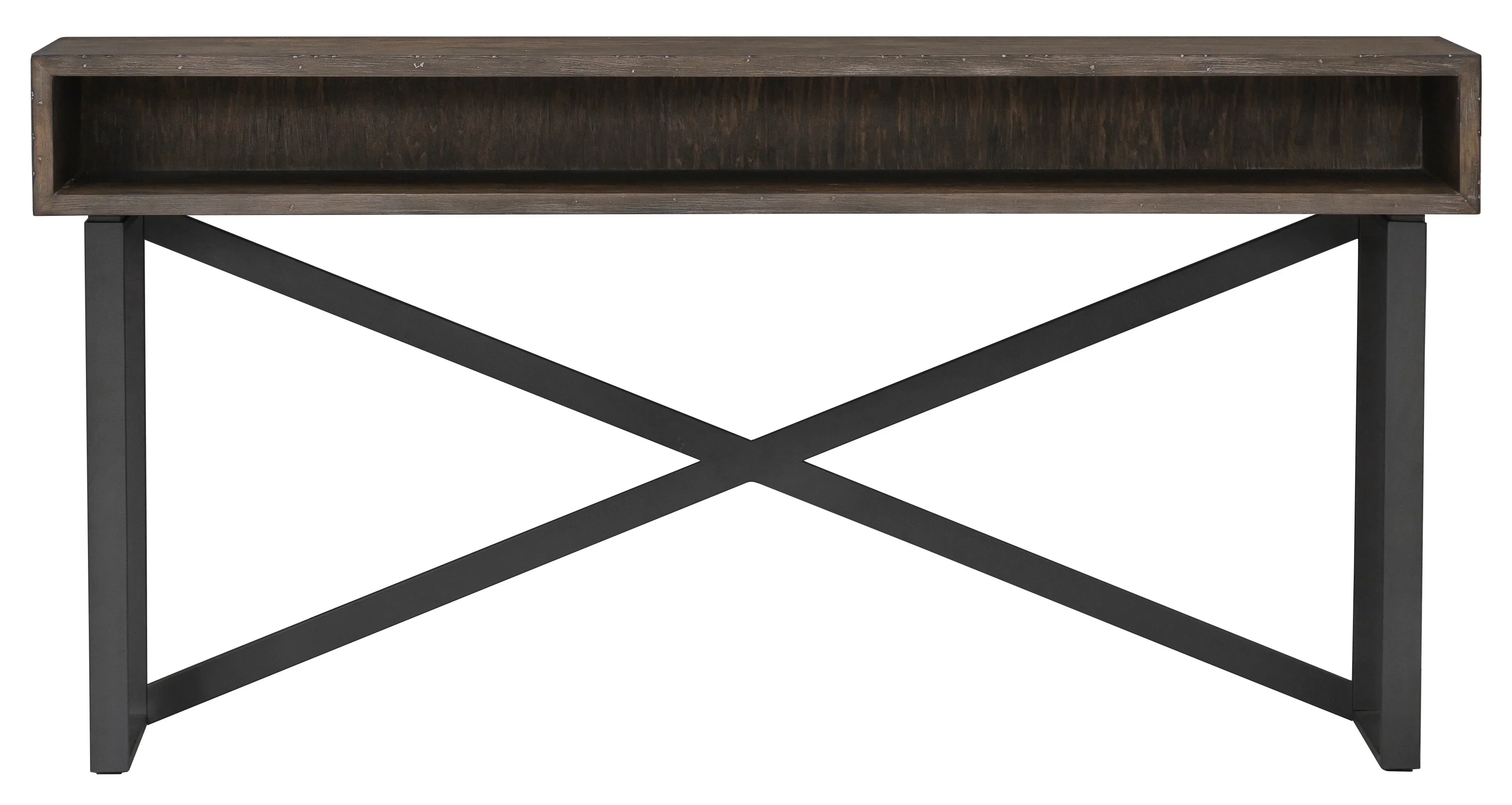 Rustique Open Storage Console Table - Image 2