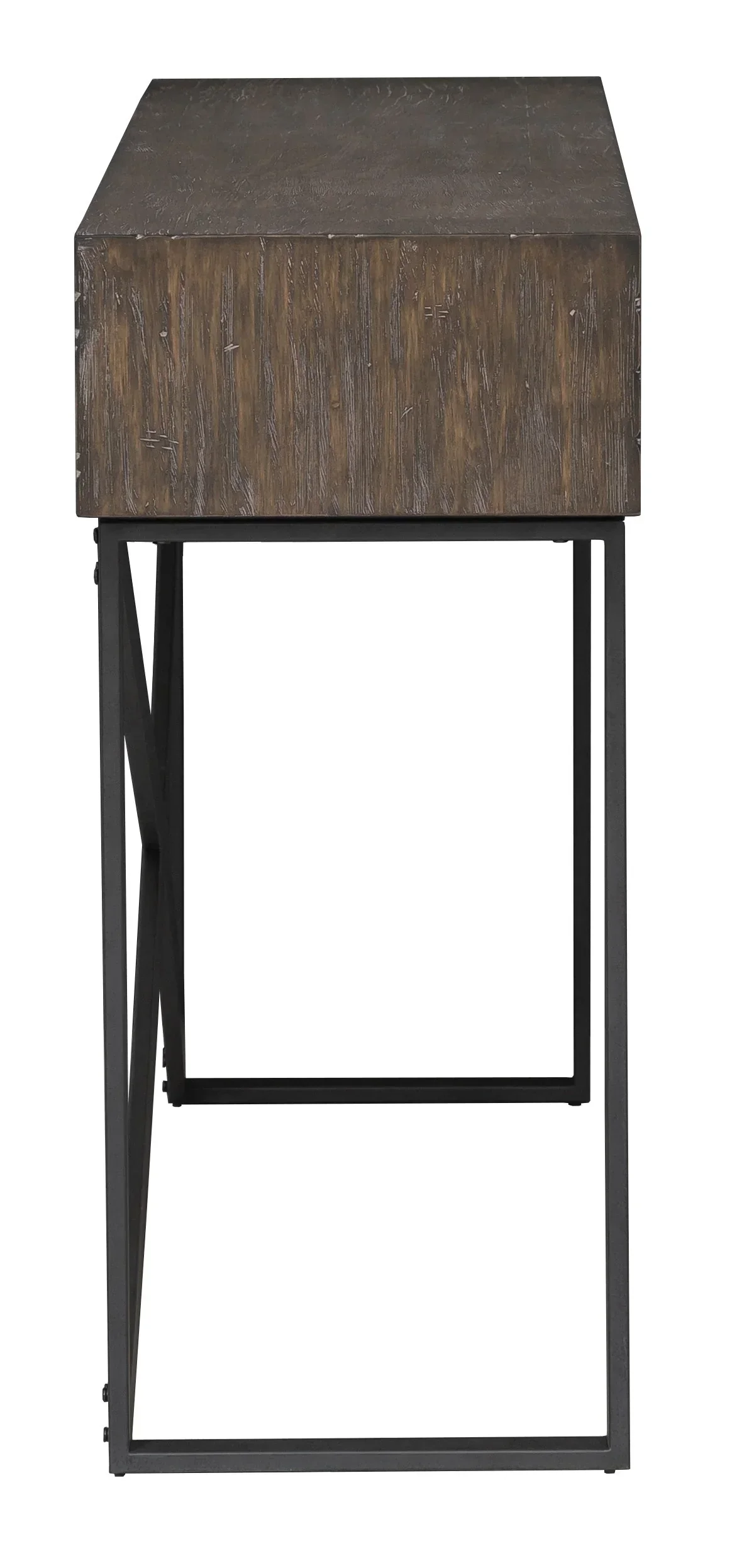 Rustique Open Storage Console Table - Image 3