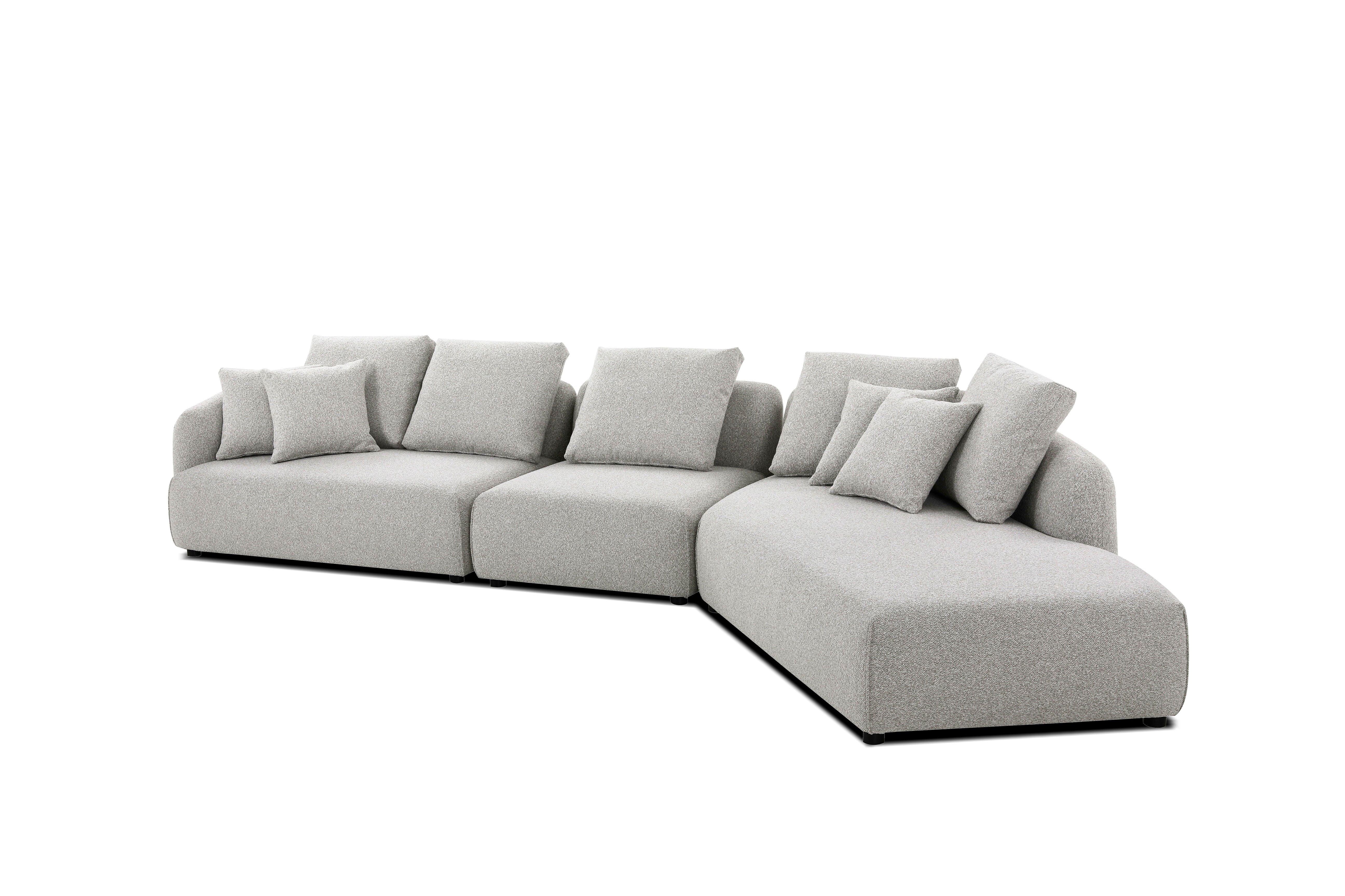 SABA Sectional Chaise Facing Right 3-Piece - Image 2