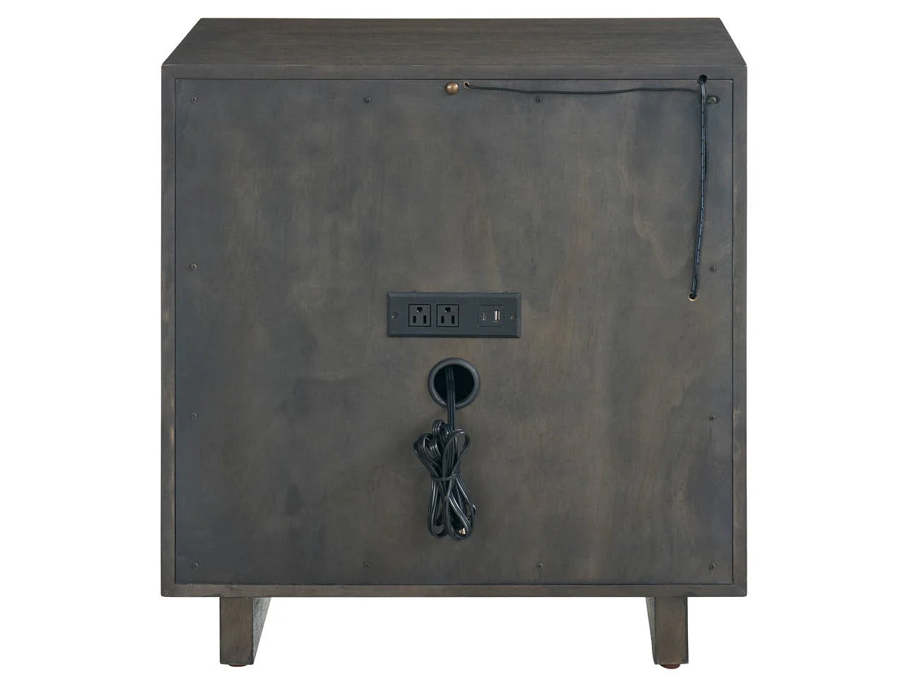 Sable Open Storage Nightstand - Image 3