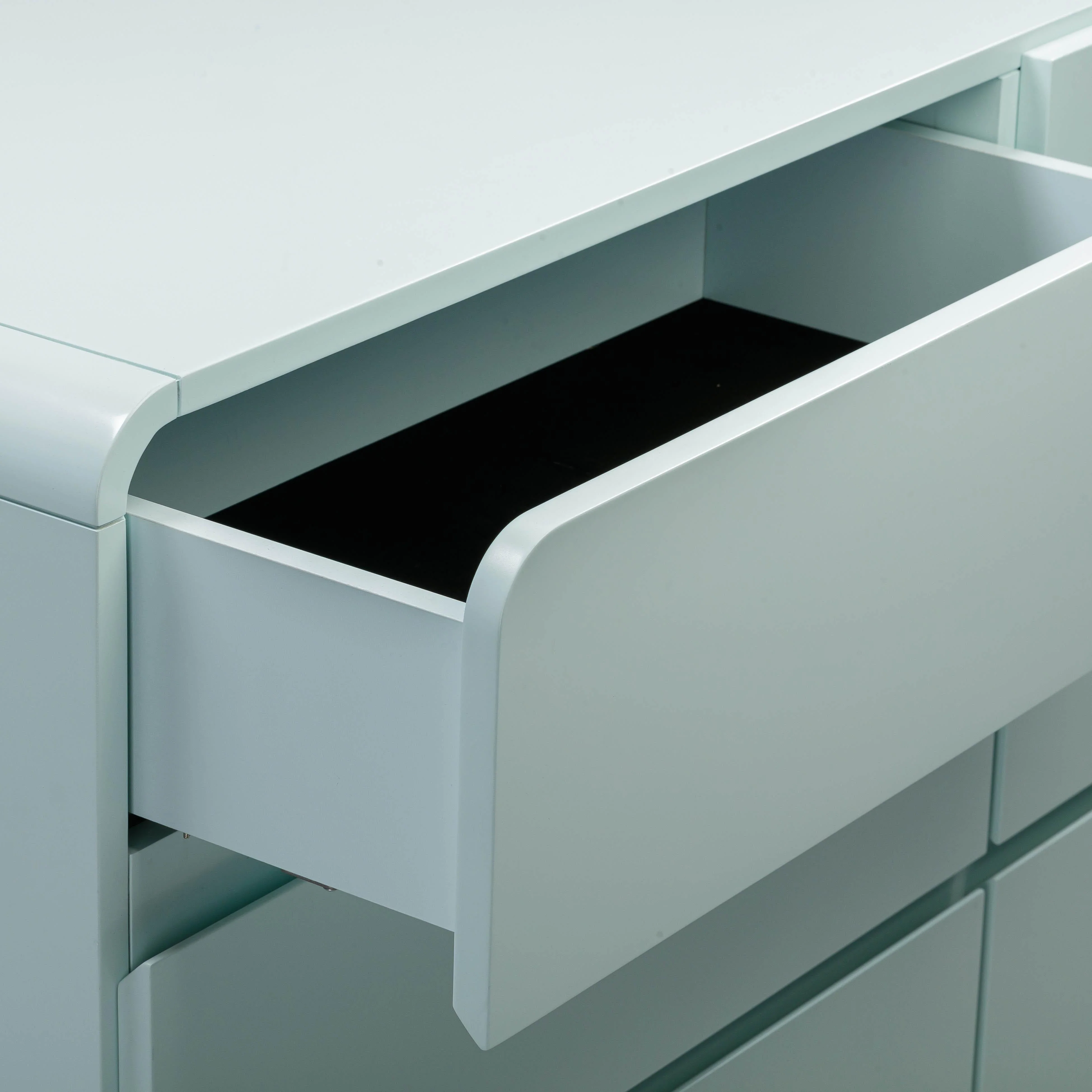 Sagura Blue 6-Drawer Dresser - Image 7