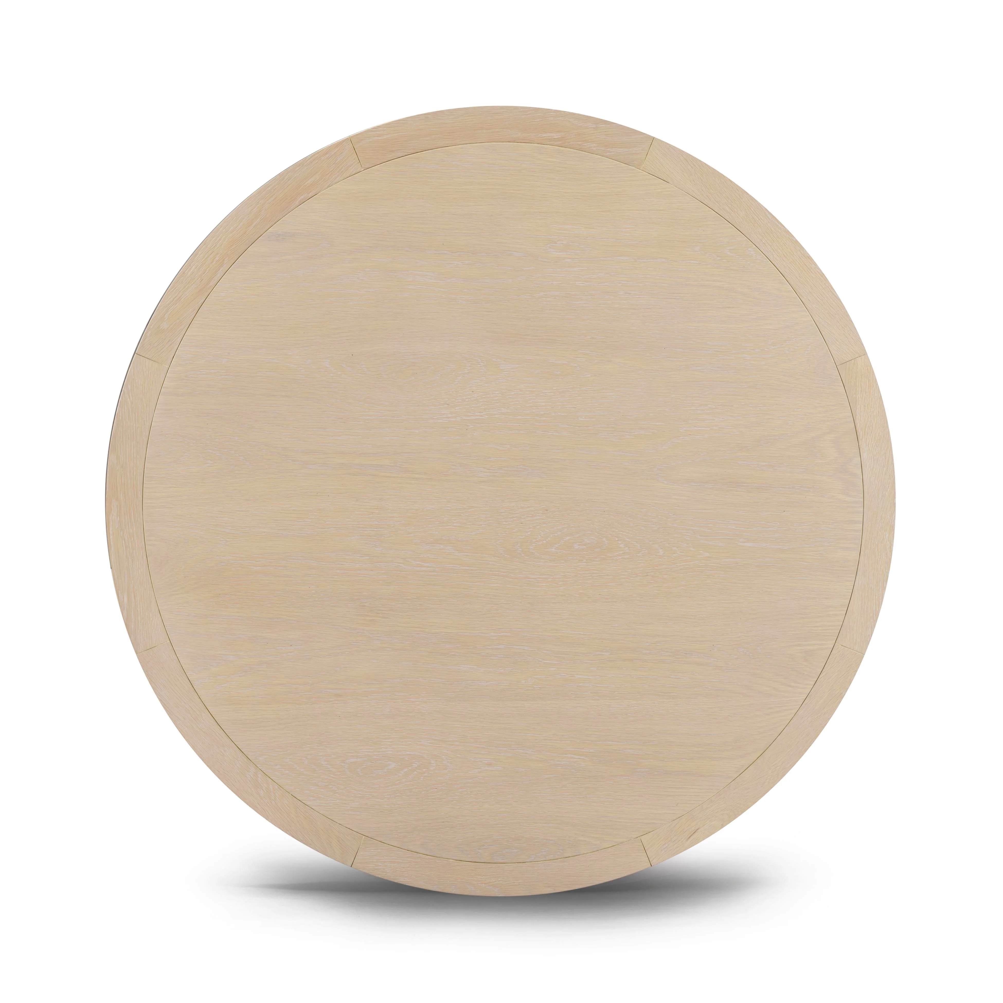 Sahara Round Oak Dining Table (41"-60") - Image 4