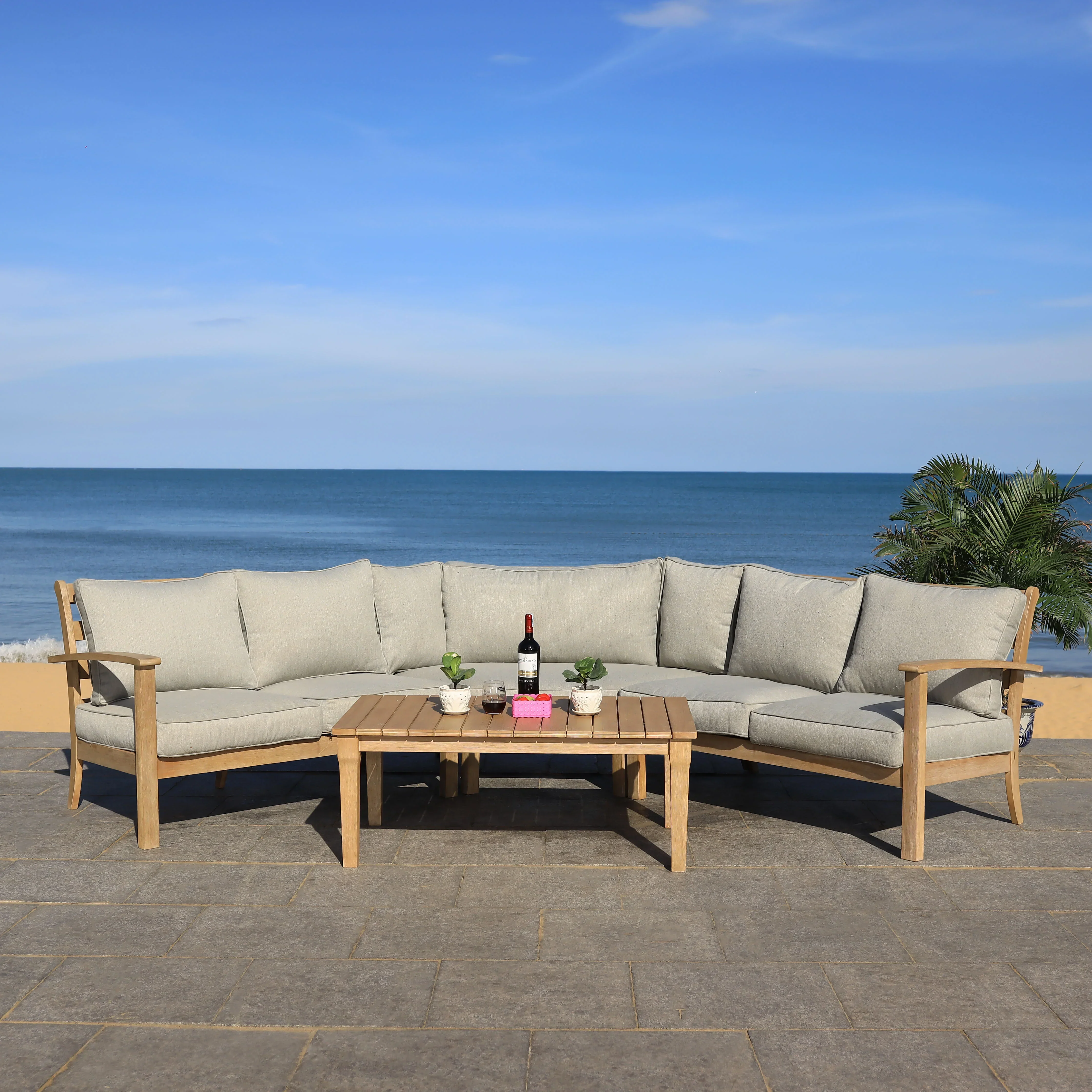 Santa Cruz Patio Sectional Sofa - Image 4