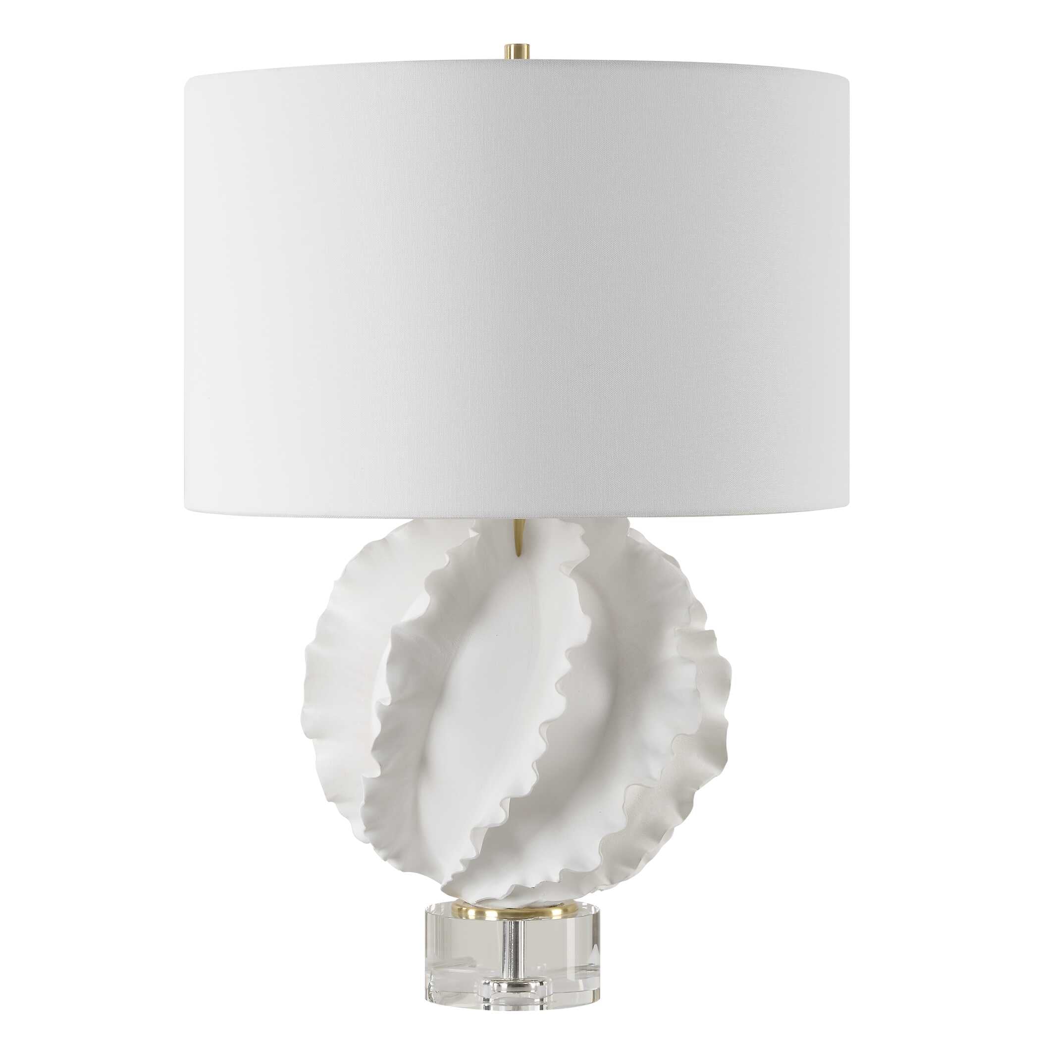 Saylor White Table Lamp - Image 4