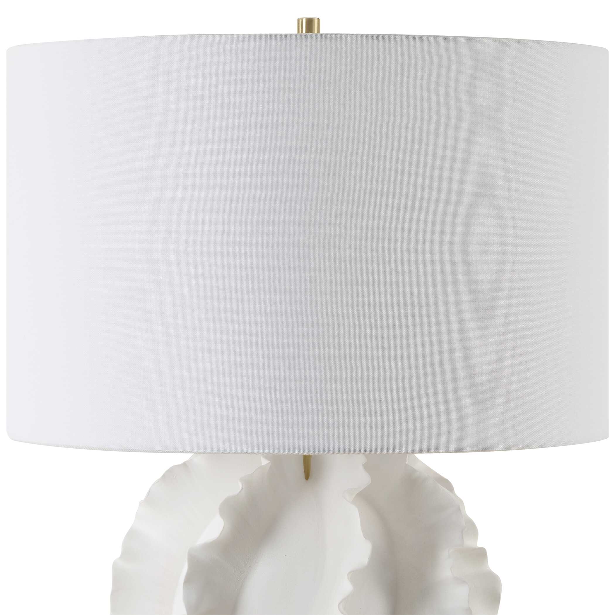 Saylor White Table Lamp - Image 5