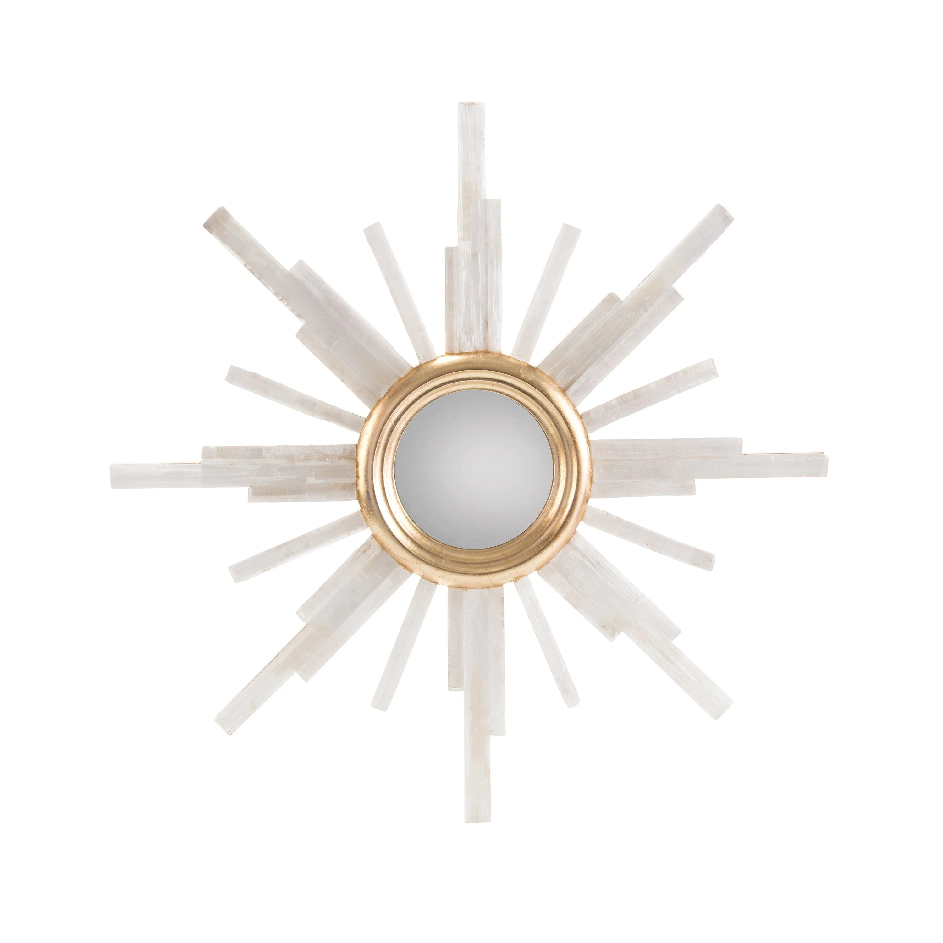 Selenite Star Mirror