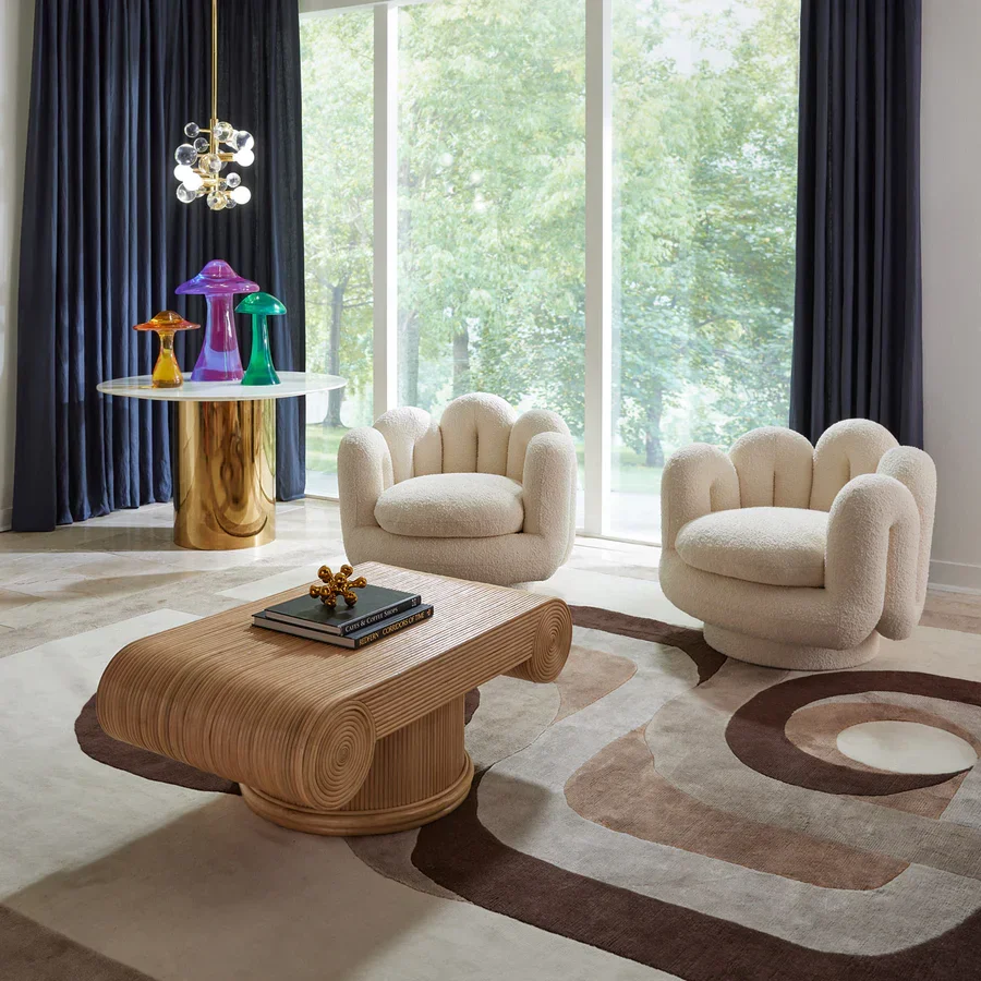 Serpentine Swivel Chair - Image 4