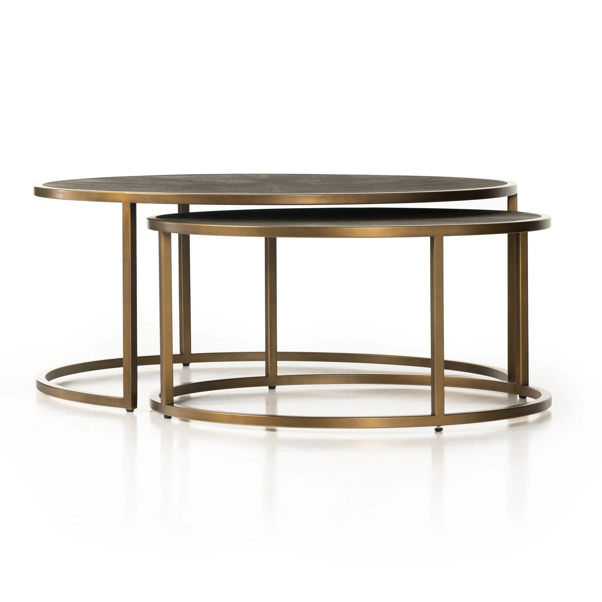 Shagreen Nesting Coffee Table - Image 4