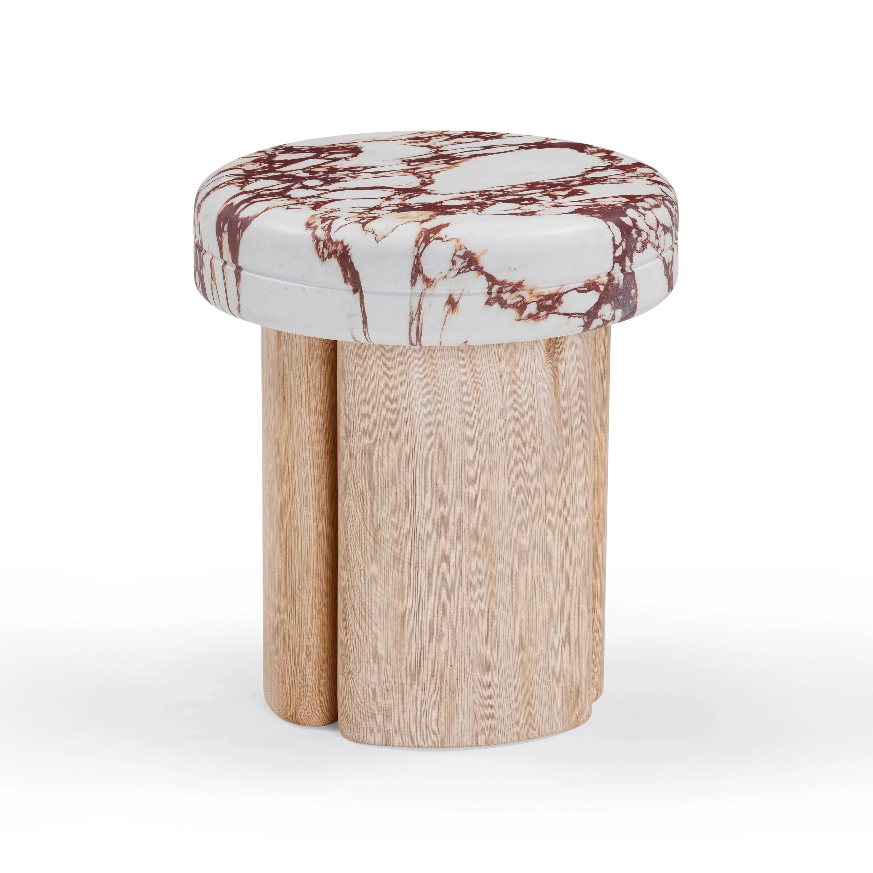 Sheila Textured Concrete Indoor / Outdoor Side Table - Image 11