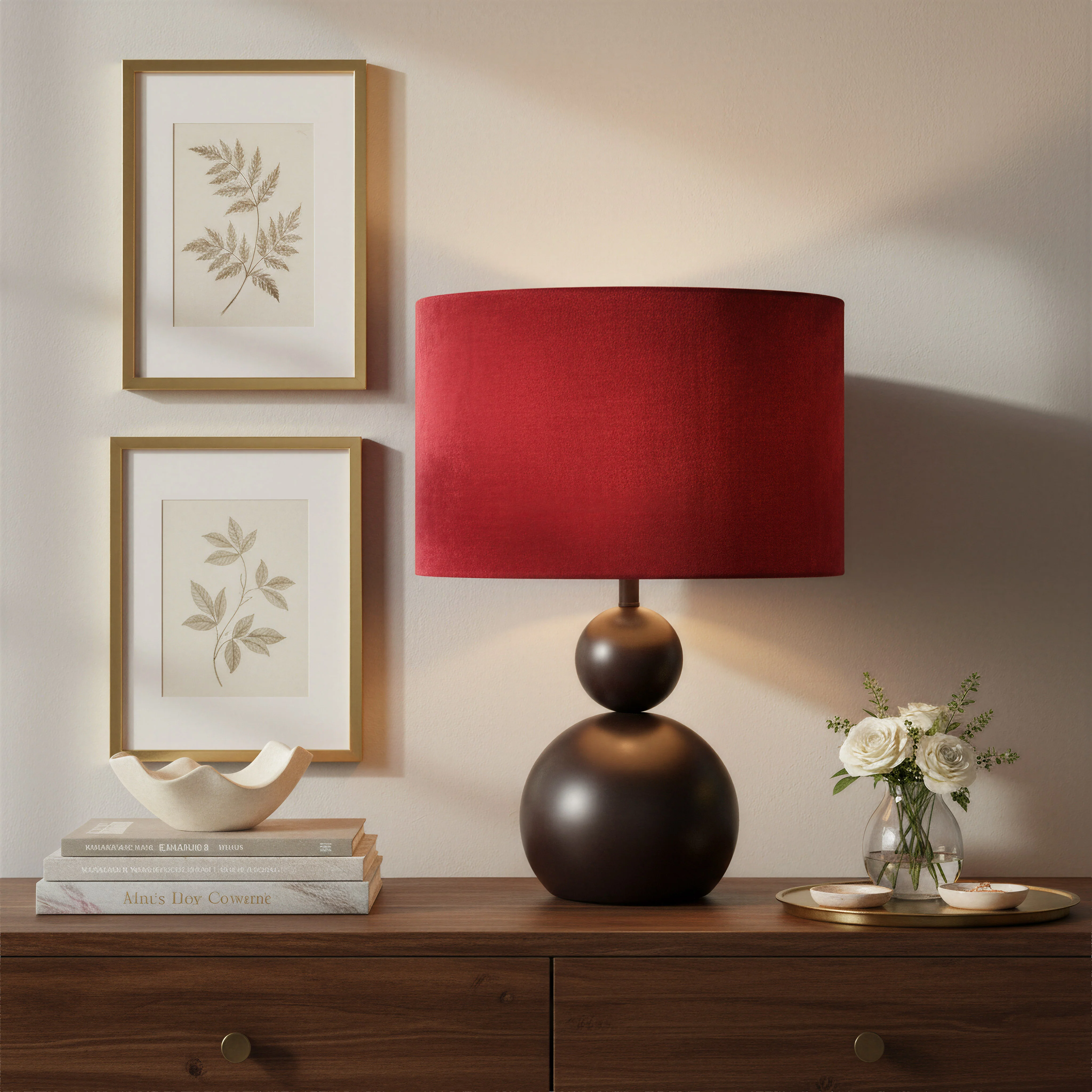 Shobu Table Lamp Red - Image 6