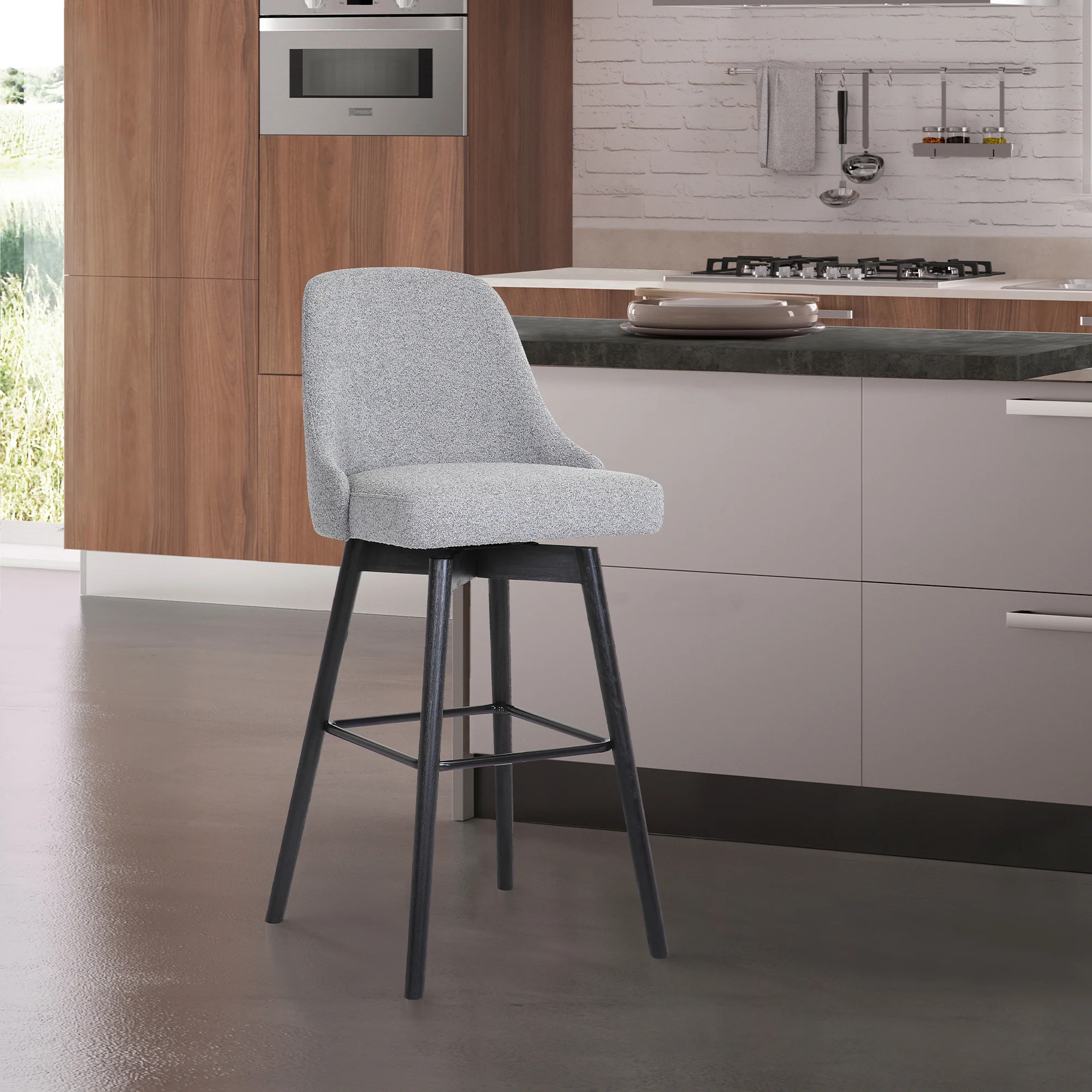 Sicily 30" Barstool - Set of 2 - Image 10