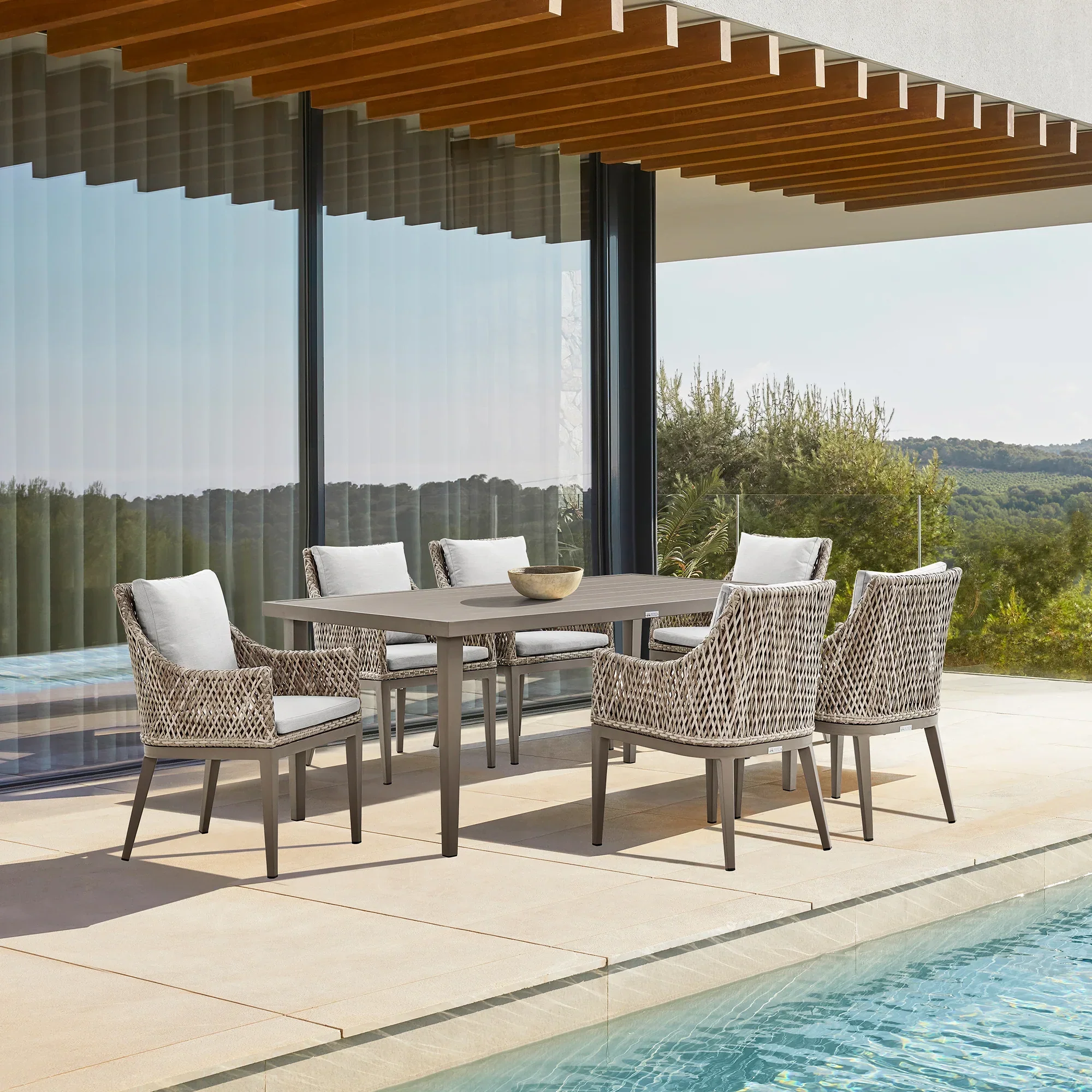 Silvana 7 Piece Outdoor Dining Set - Image 2