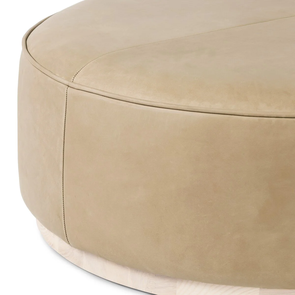 Sinclair Large Round Ottoman - Image 7