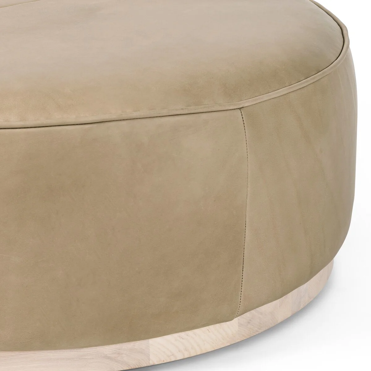 Sinclair Large Round Ottoman - Image 8