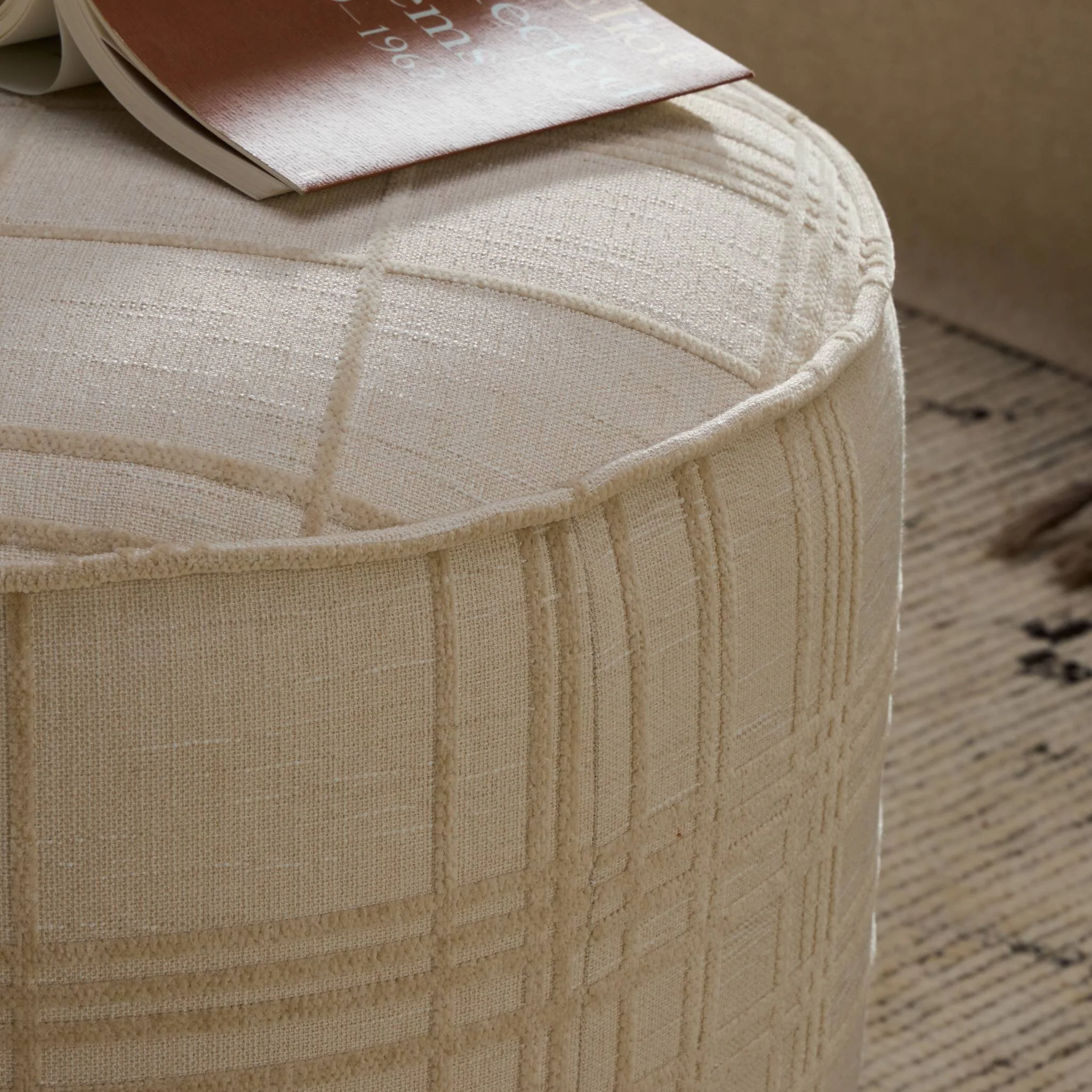 Sinclair Round Ottoman - Image 22