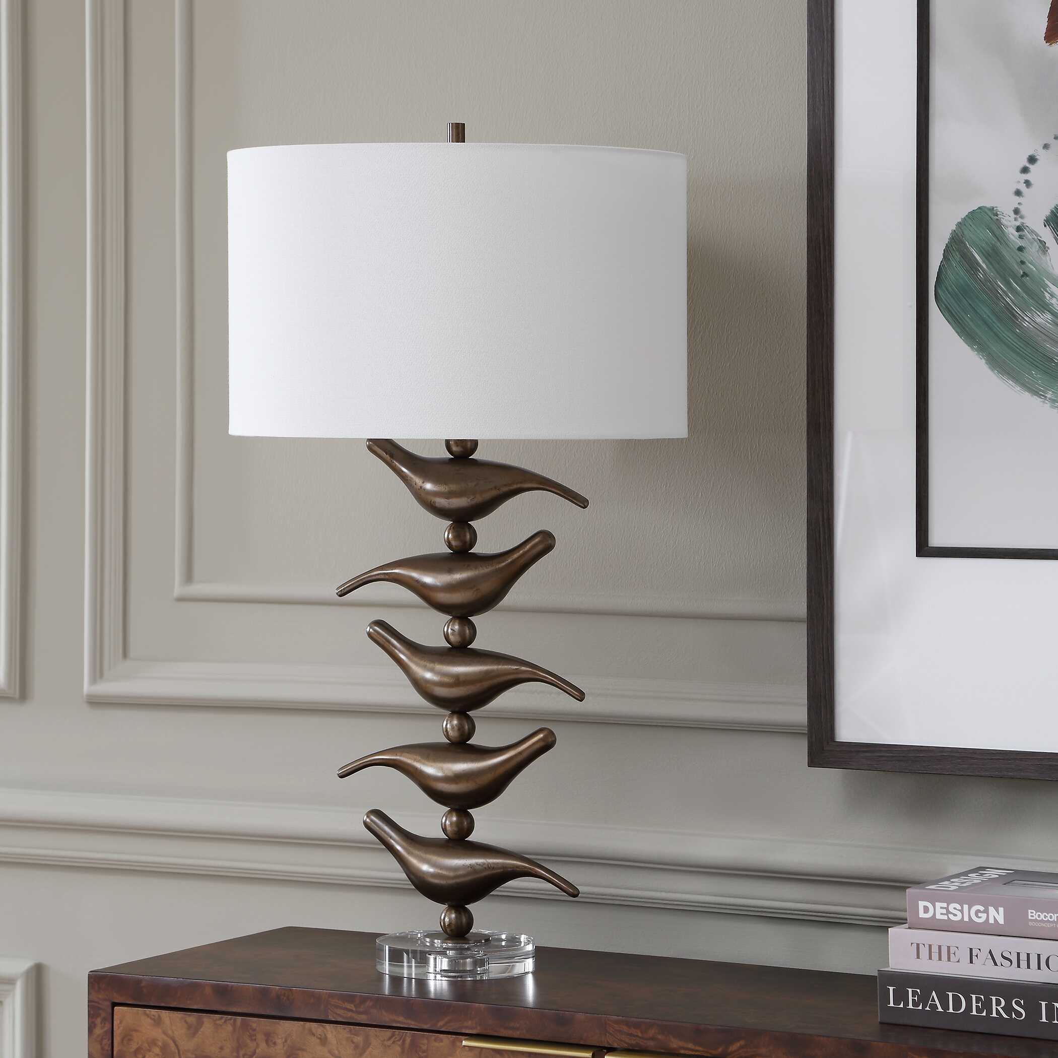 Sing Song Bronze Table Lamp - Image 3