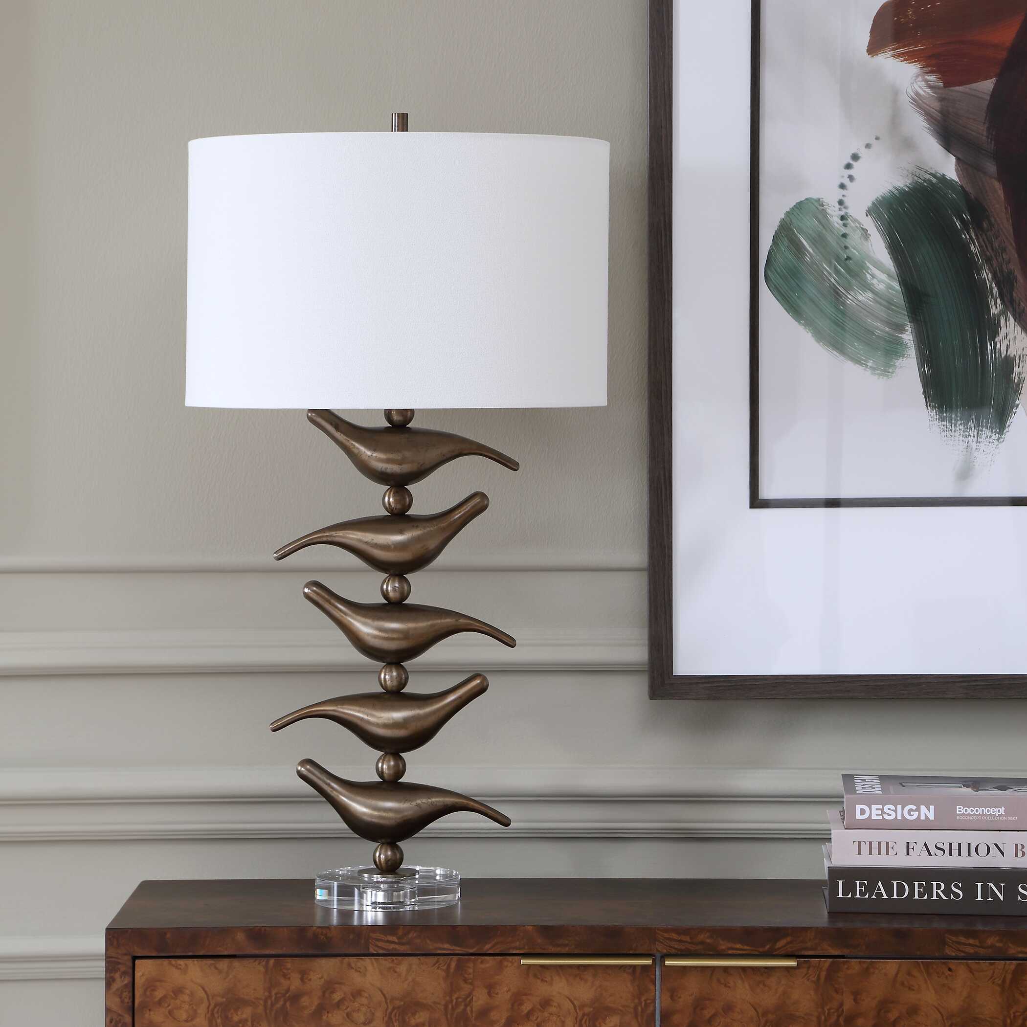 Sing Song Bronze Table Lamp - Image 5