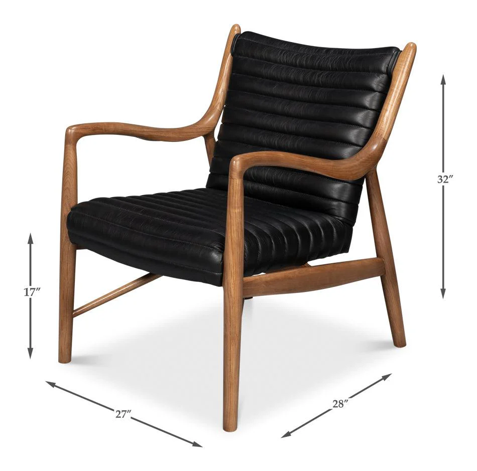 Singletary Leather Chair - Image 6