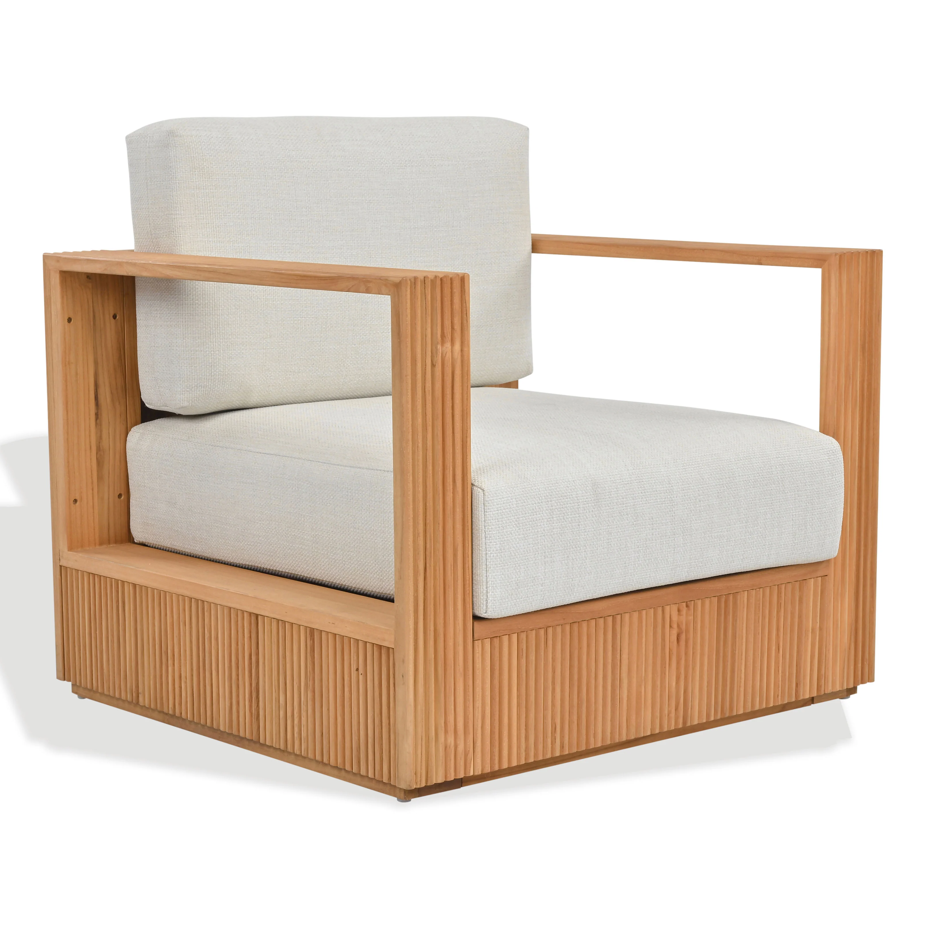 St Lucia Teakwood Patio Chair - Image 2