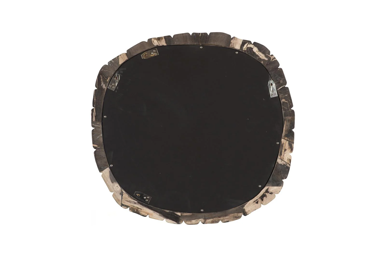 Stacked Pebble Petrified Mirror - Image 4