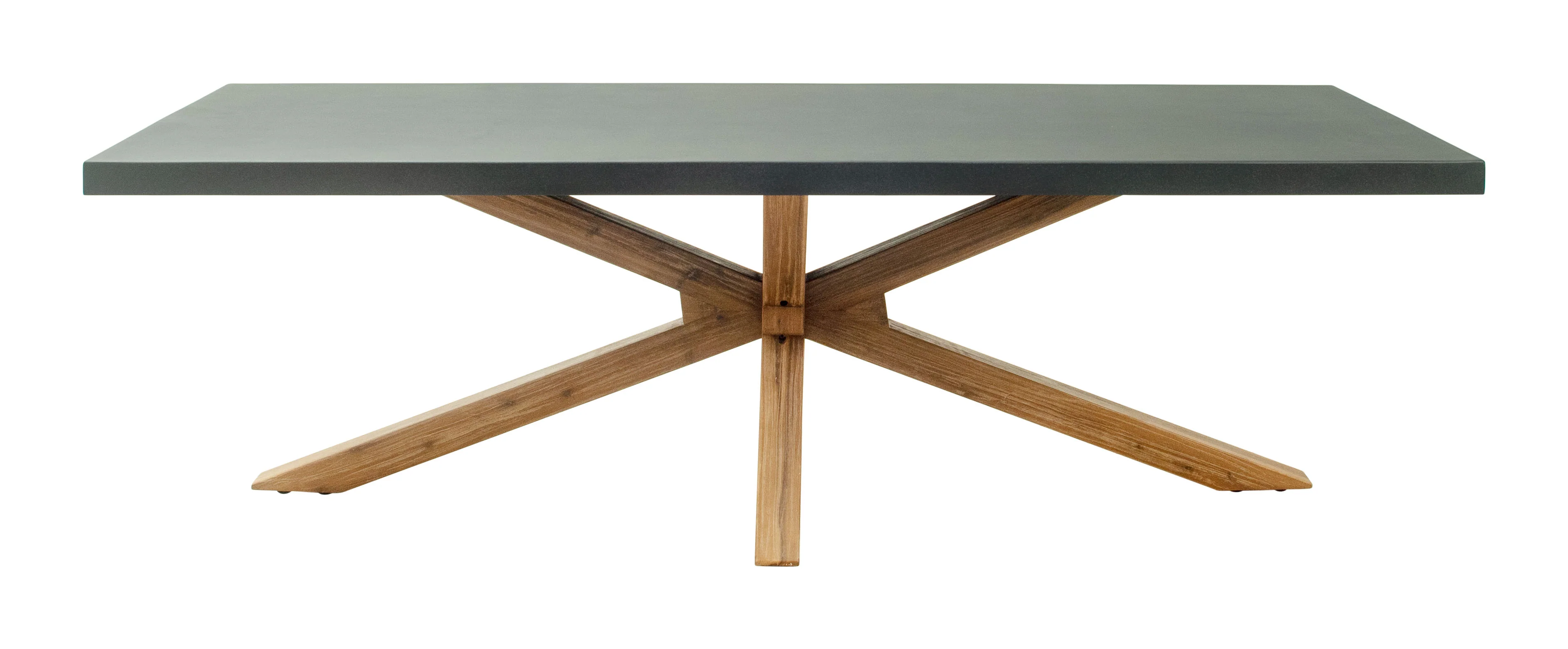 Suan Rectangular Dining Table Gray - Image 3