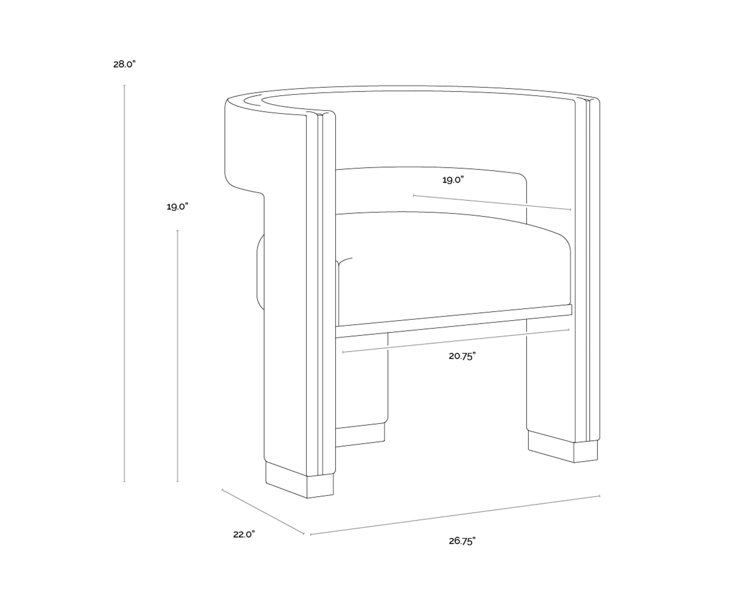 Adamina Dining Armchair - Image 12